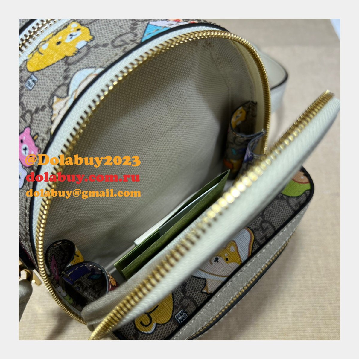 Gucci Fake Animal Print Multi-function 725654 High Quality Bag