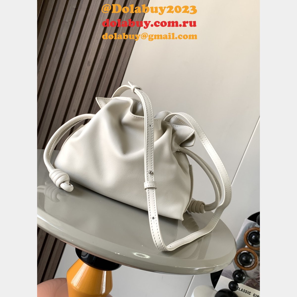 Replica Loewe Mini Flamenco Clutch In Nappa Calfskin 23CM