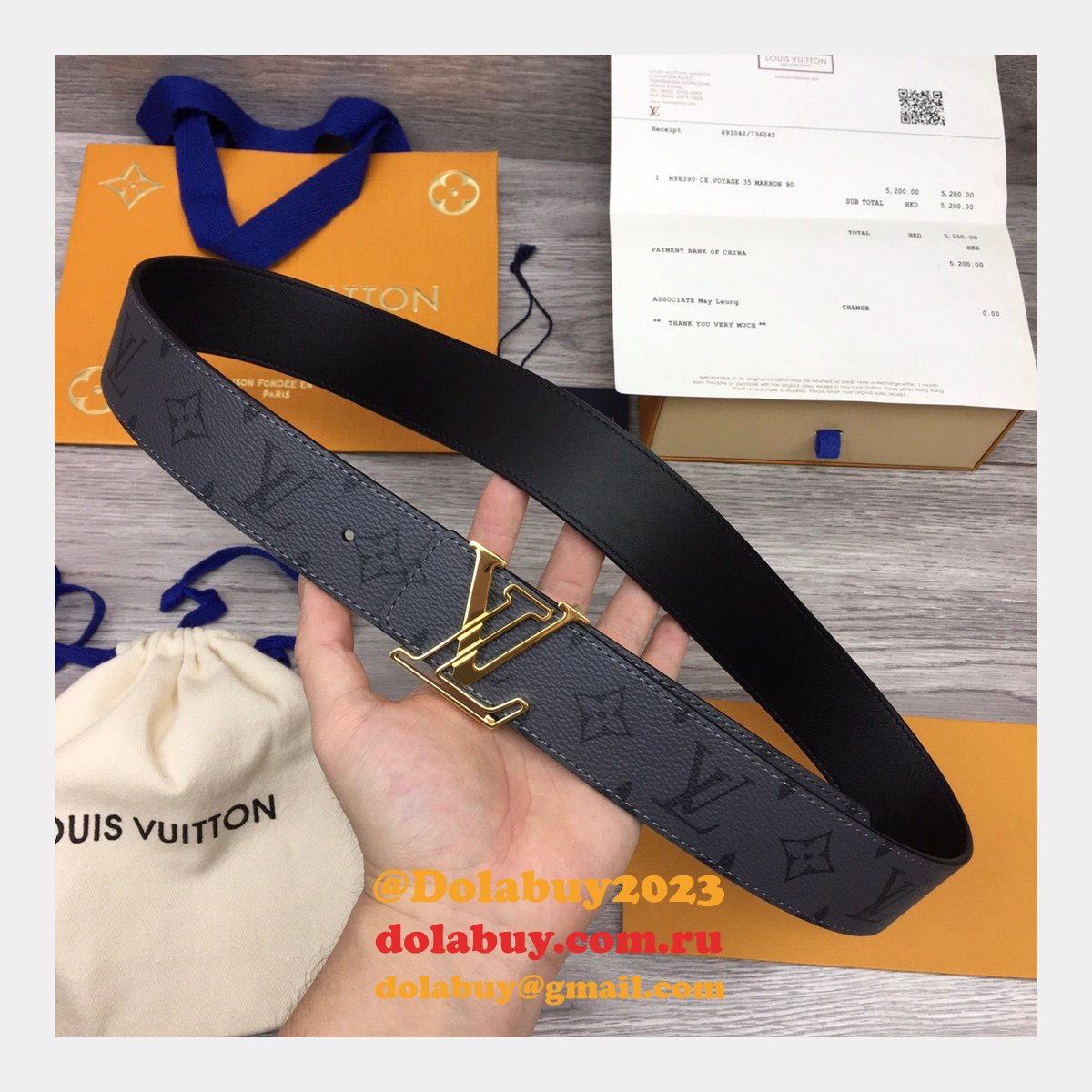 Knockoff Cheap Louis Vuitton Belts From 40mm China
