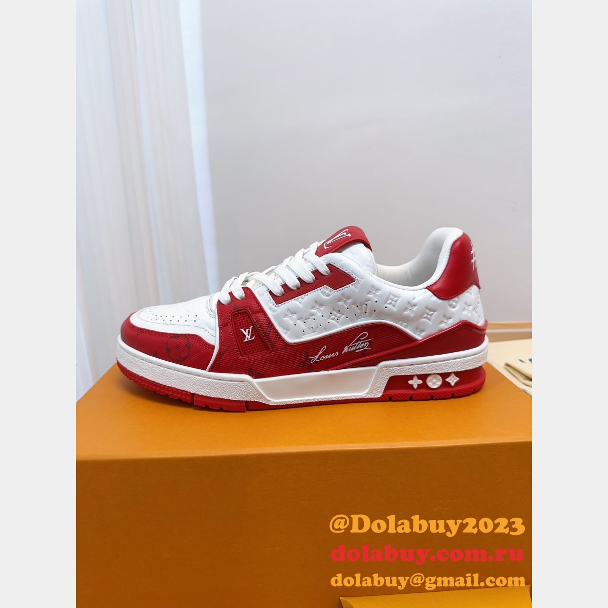 Louis Vuitton Replica Trainer Maxi Sneakers By Virgin Abloh