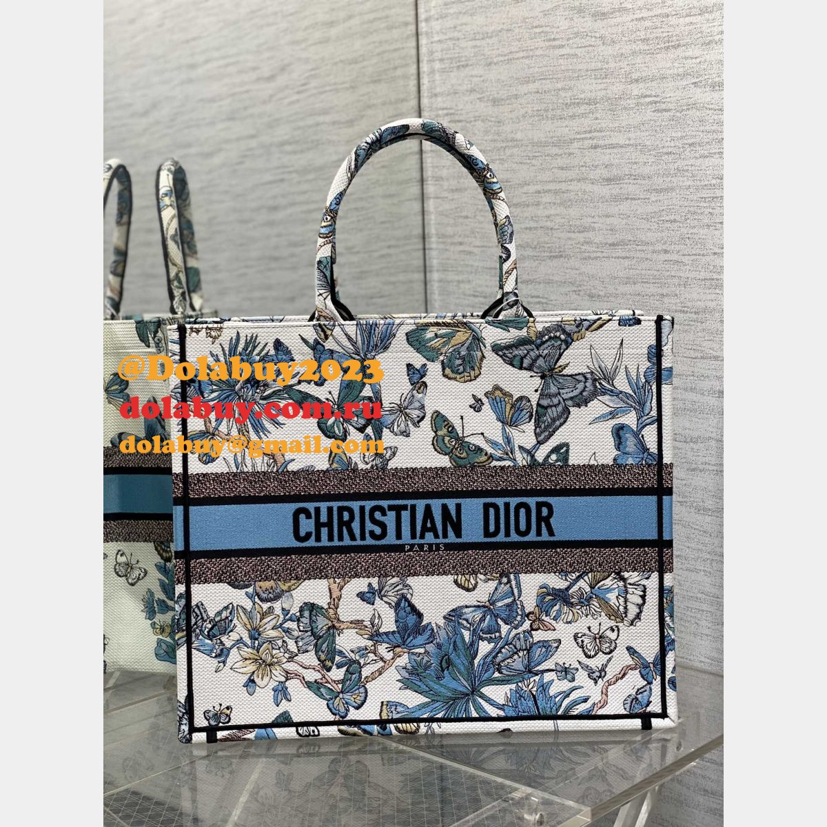 Top Quality Dior CD Book Tote 26/36/41CM Replica Handbags On Sale