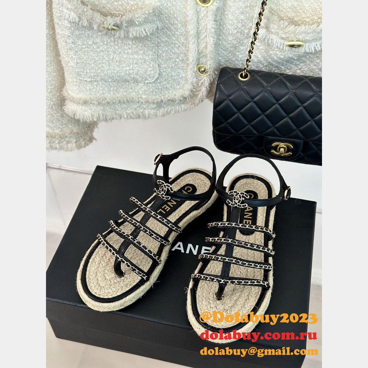 Top Quality CC Fashion Luxury Sandal