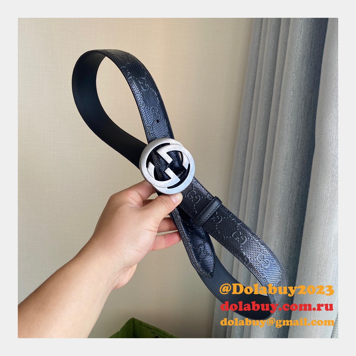 Luxury Fashion Gucci Belt 3.8cm Perfect Sale