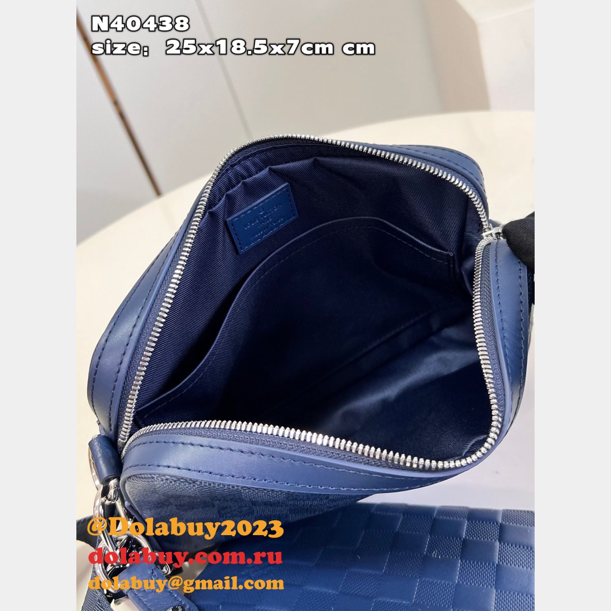 Louis Vuitton Trio Messenger Damier Infini Wholesale Men N40438 Bags