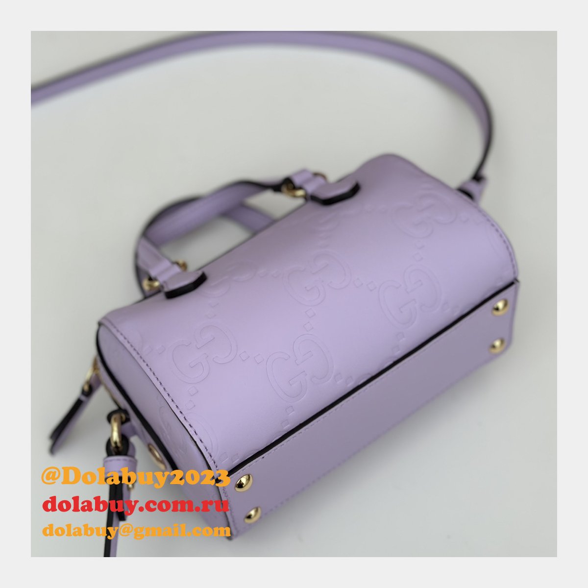 Replica 790130 GG Super Mini Top Handle Gucci Designer Bag