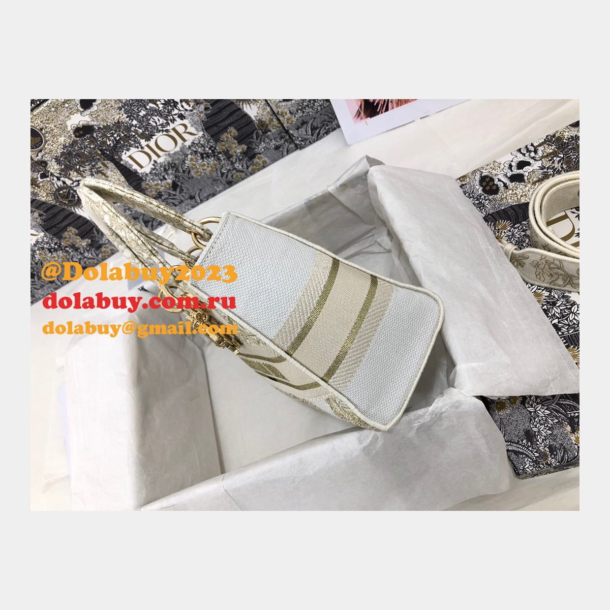 Best Cheap Lady Luxury Dior 24cm Replica Handbags Outlet