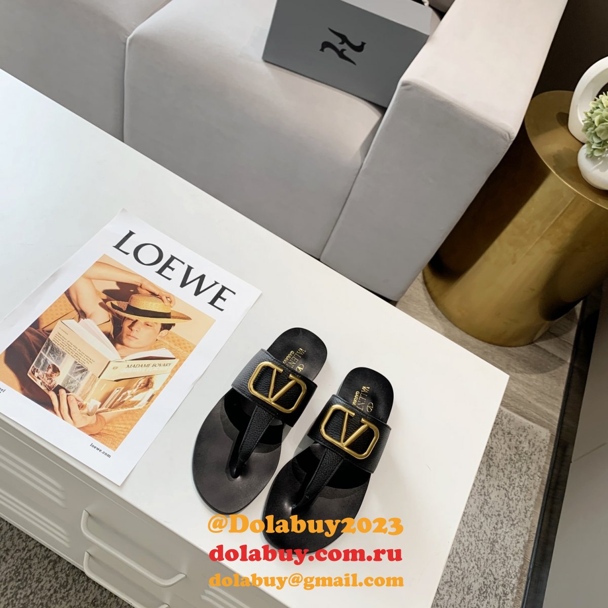 Luxury Valentino Women slippers