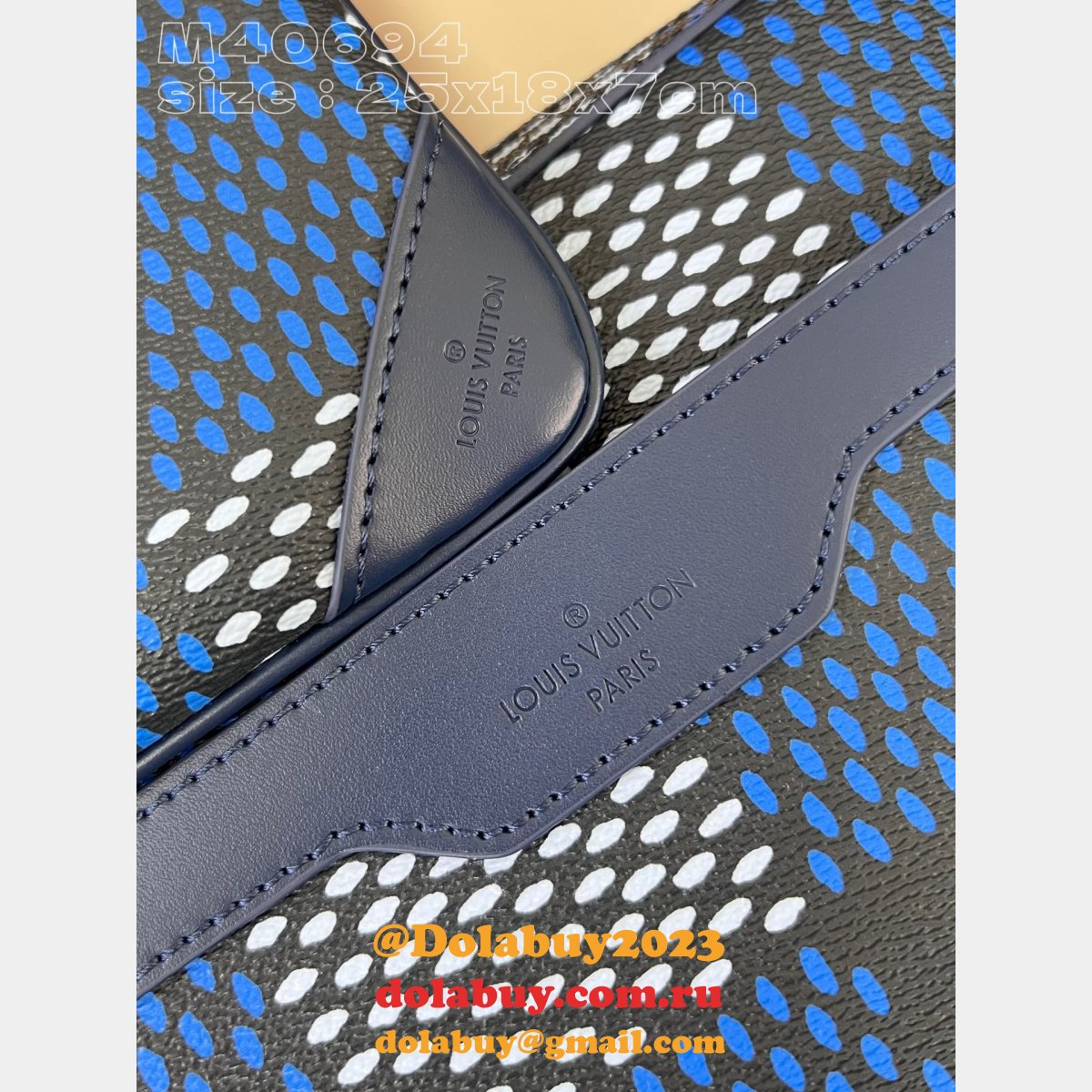 Damier Graphite M40694 Canvas Studio Messenger Louis Vuitton Designer Bag