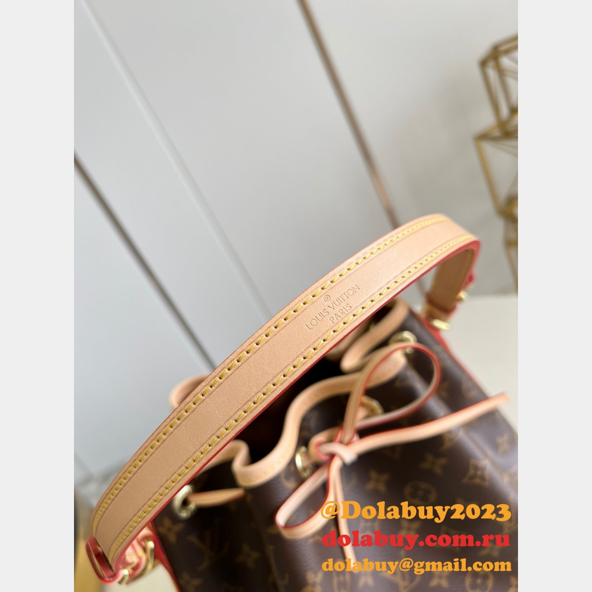 Louis Vuitton Fake M40818 Petit Noé Monogram Luxury Brown