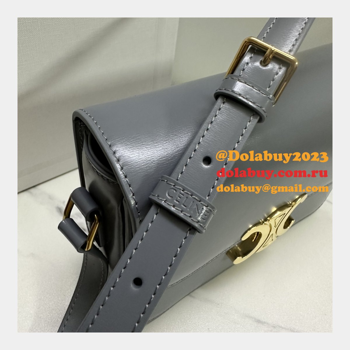 Best High-Quality Celine 188423/187363 Triomphe Replica Handbag