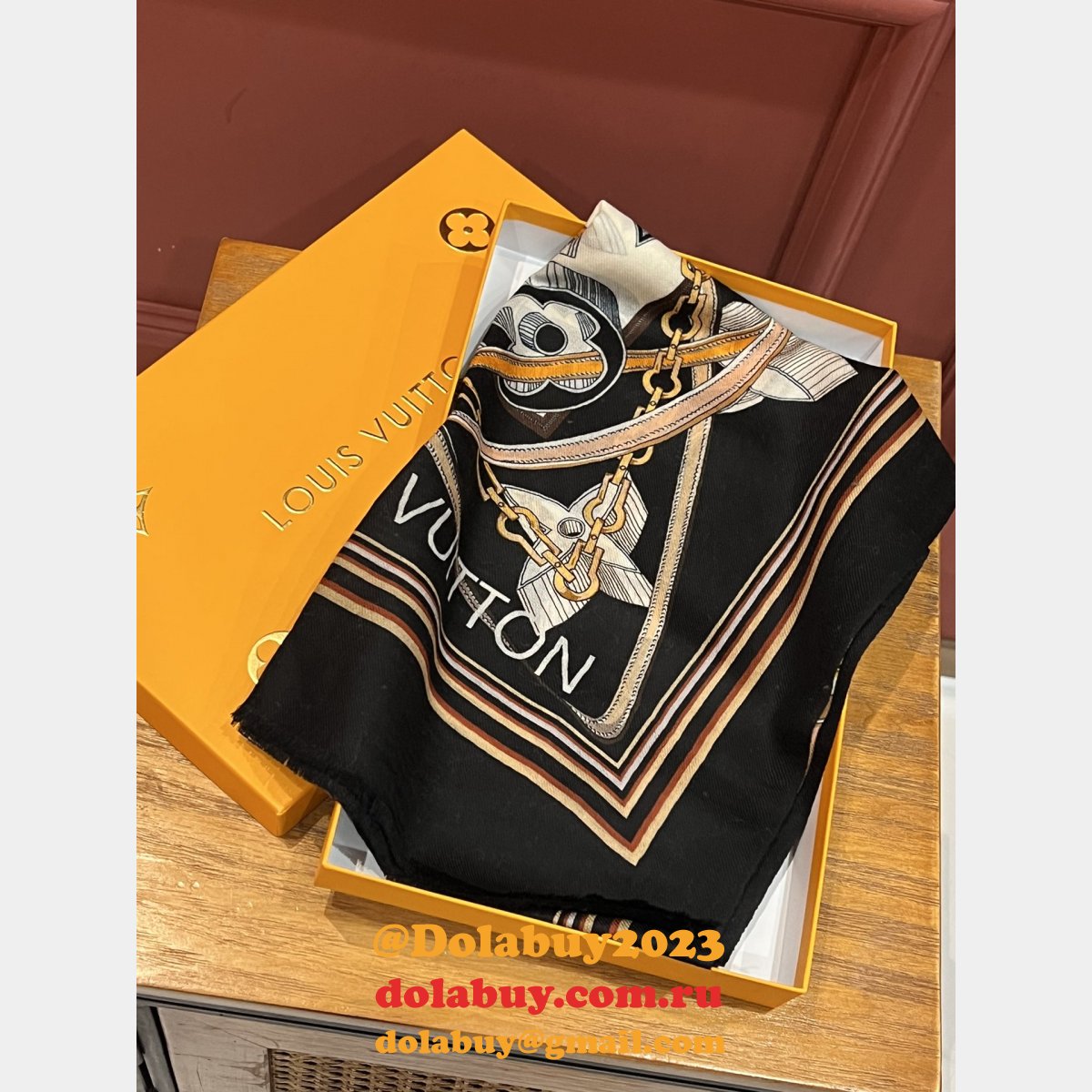 Designer Perfect Fake Top CASHMERE SCARF