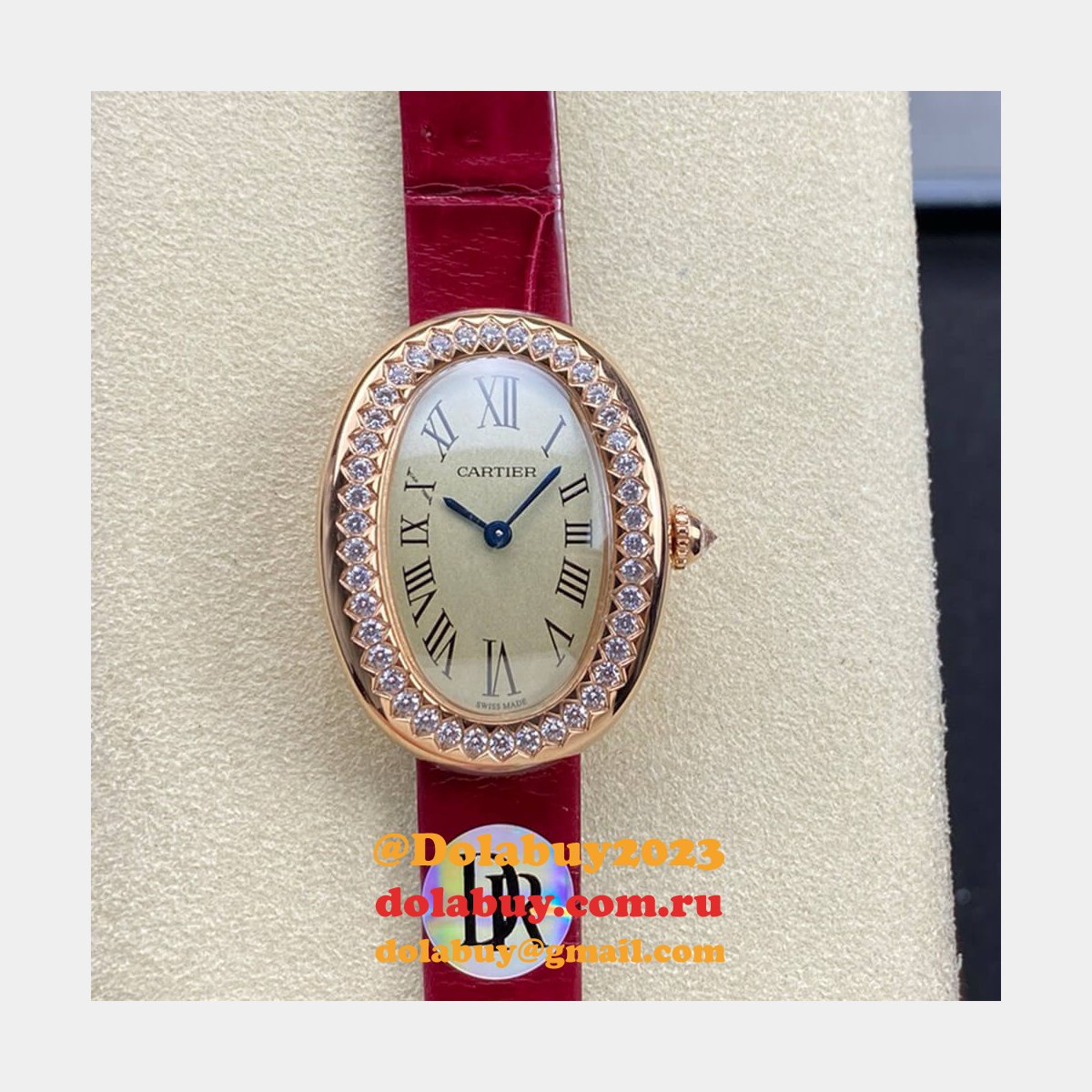 Cartier Small Baignoire watch