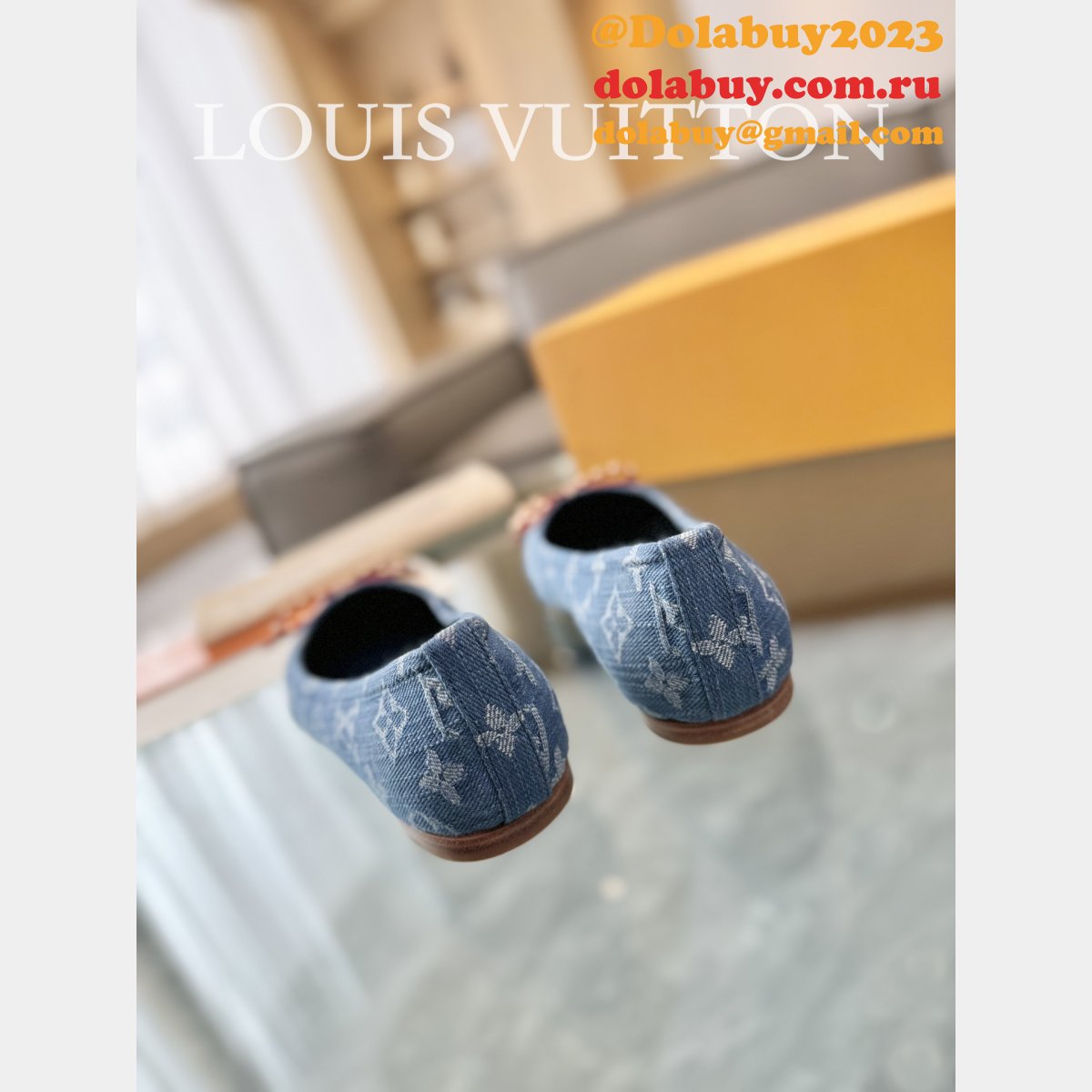 Top Quality LOUIS VUITTON Shake Flat Ballerina