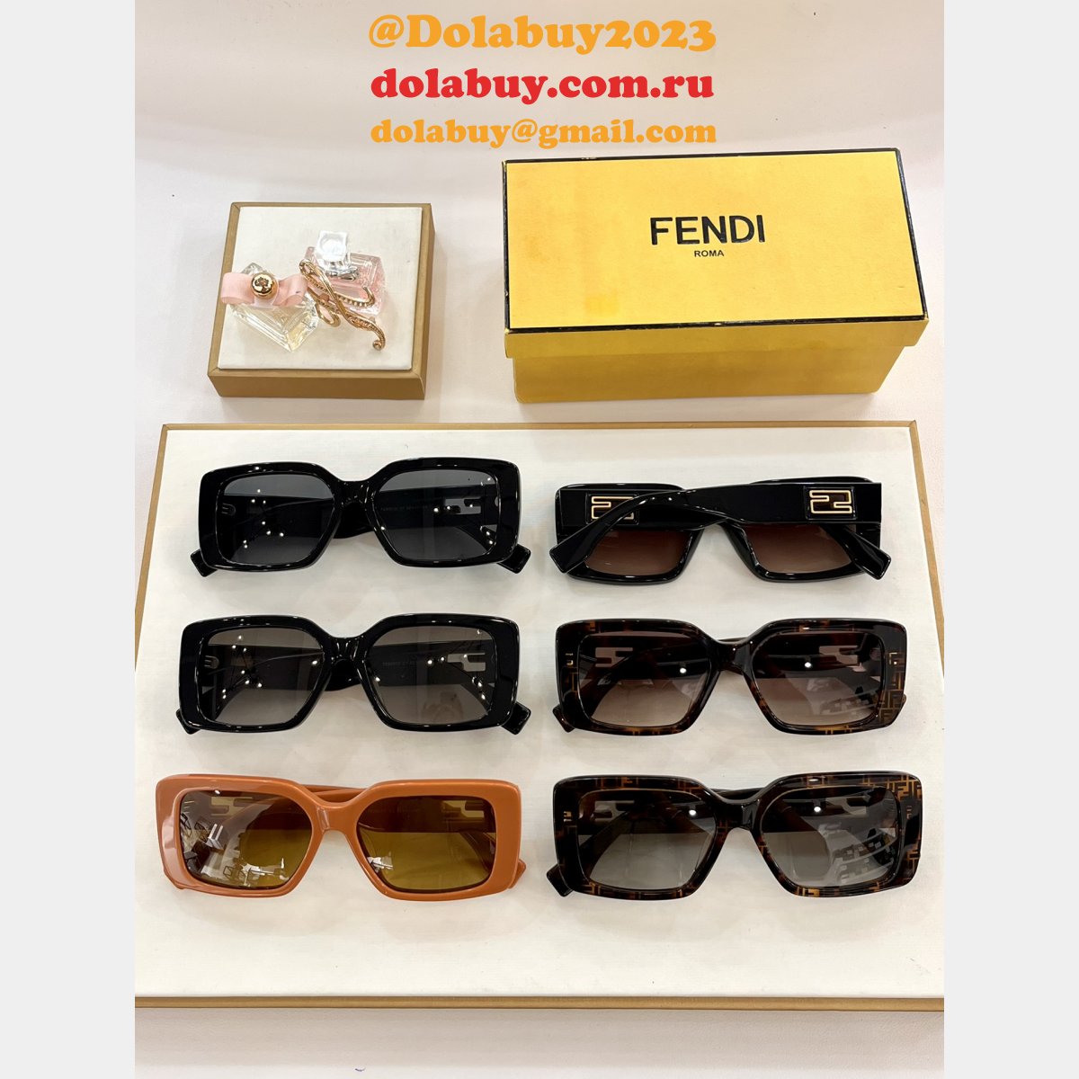 Fendi Inspired Original FD50072l /40128I High Quality Replica Sunglasses