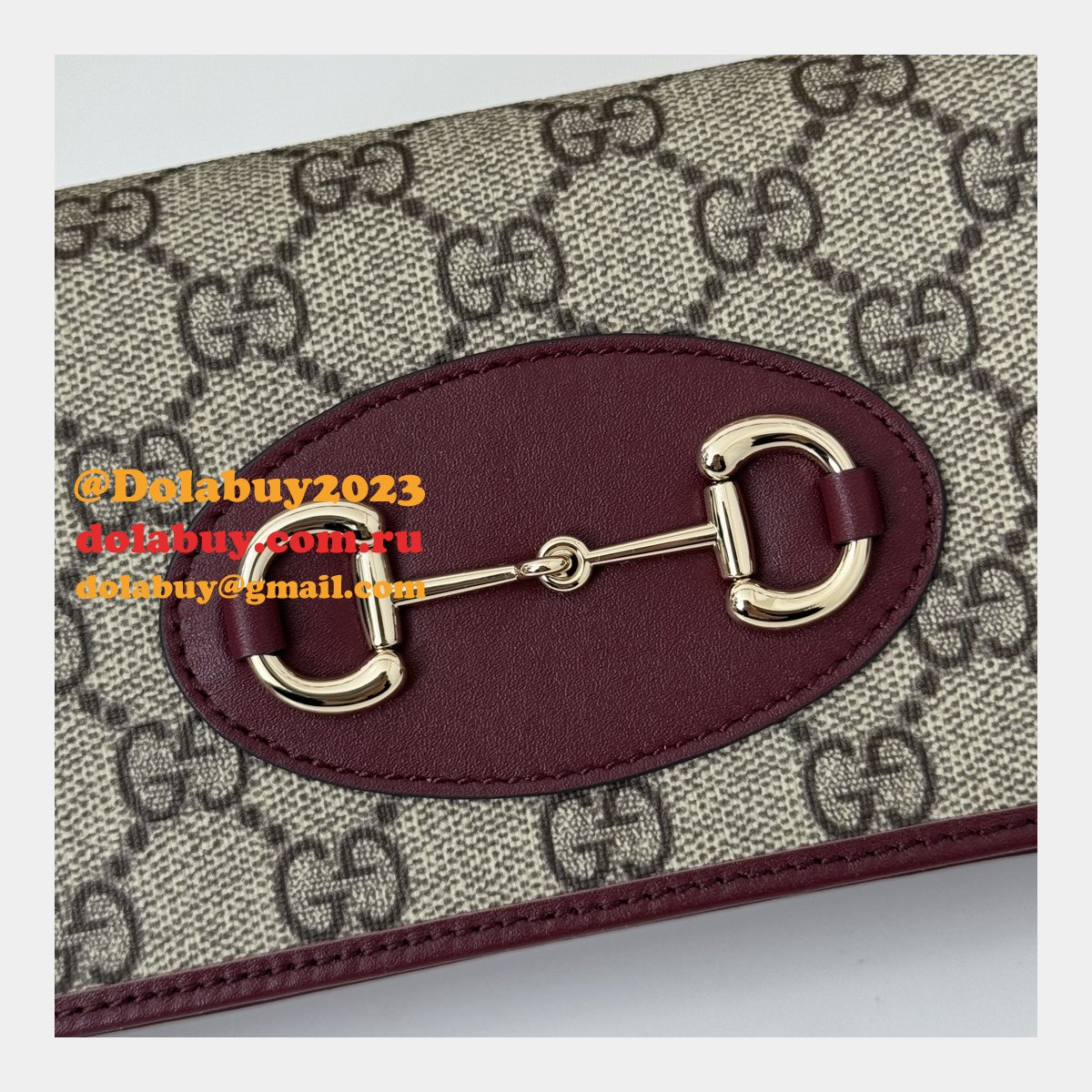 Gucci 1:1 Mirror Best Horsebit 1955 Wallet Chain 621892 Bag