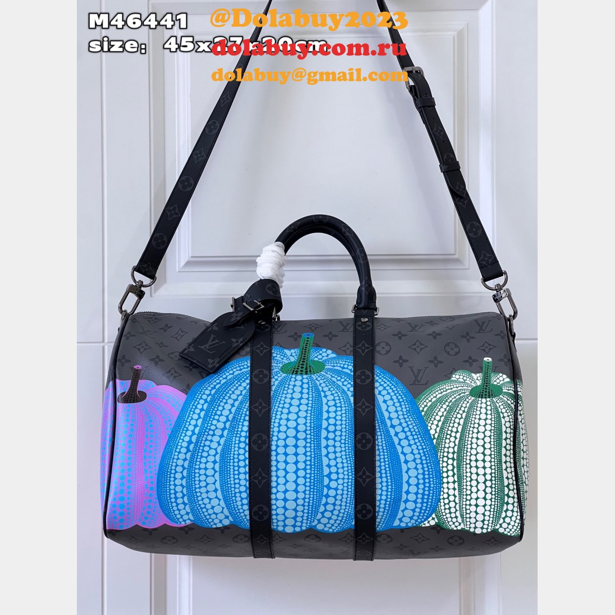 LV x YK Louis Vuitton Replica Keepall 45 Monogram M46441 Travel