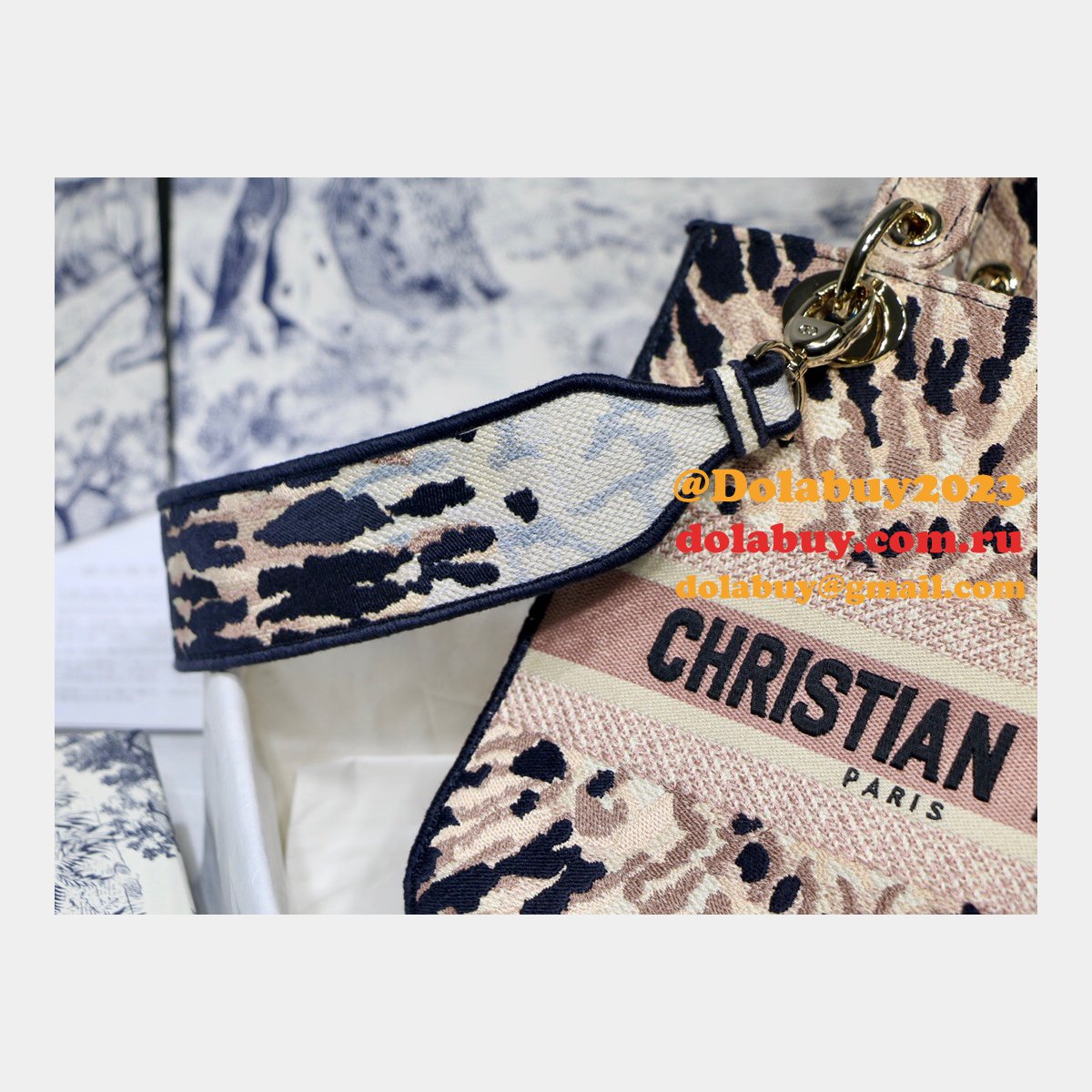 Replica Christian Dior Lady Bag 24cm Cannage