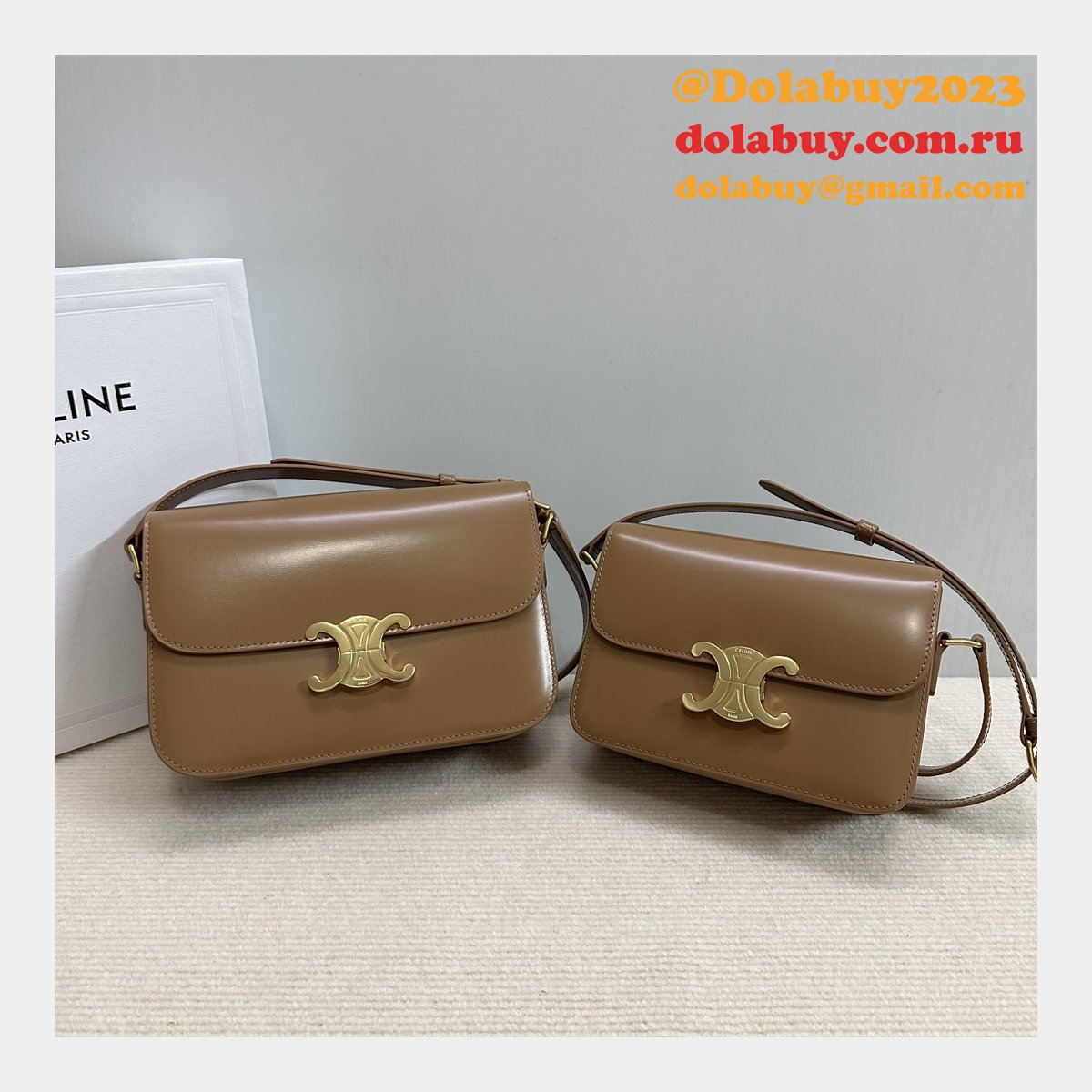 Best High-Quality Celine 188423/187363 Triomphe Replica Handbag