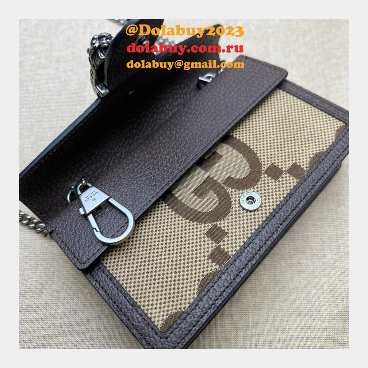 Gucci Top Quality Dionysus 476432 GG Supreme Super Replica Bag