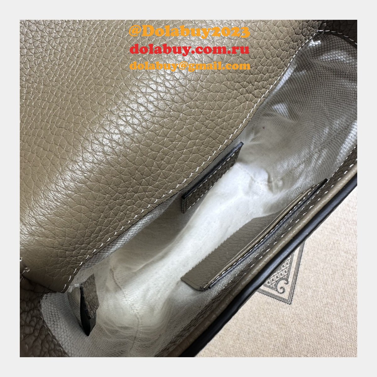 Jumbo GG 1:1 Mirror Messenger 760235 Gucci Replica Bag