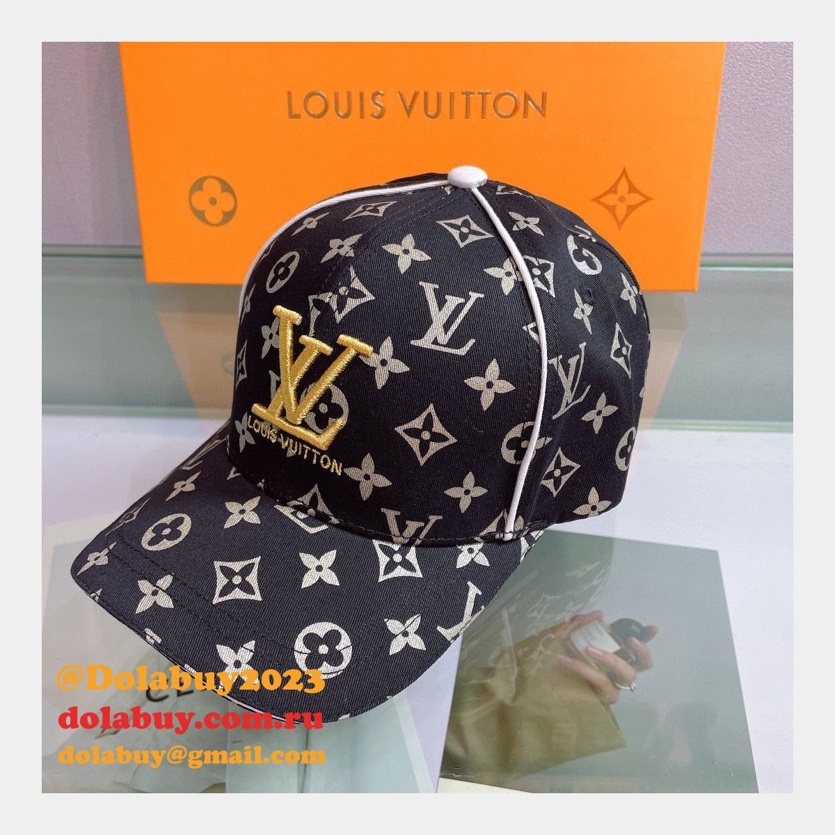 Top louis vuitton hats cheap High Quality