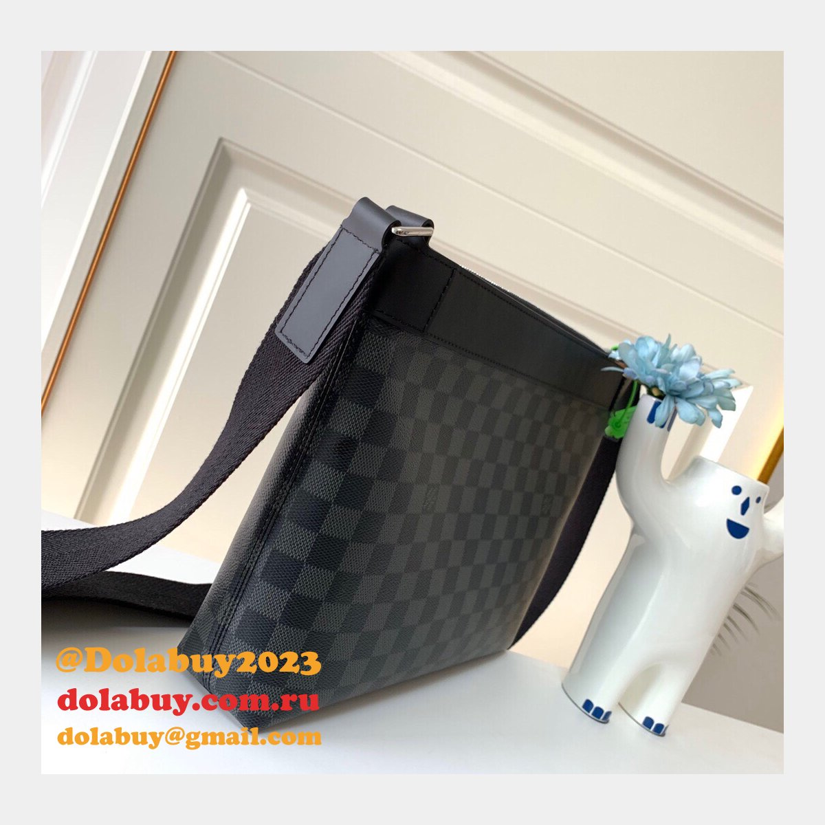 Best LV Mick PM Damier Men Bag N40003