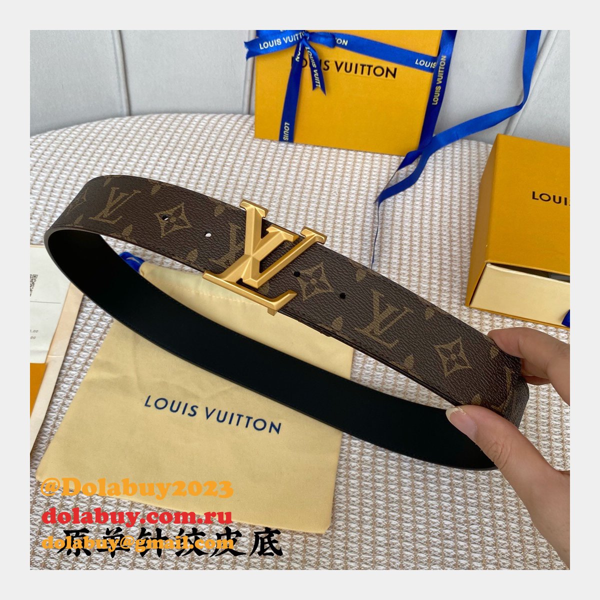 Louis Vuitton Belts 2023 Replica 40mm Belts