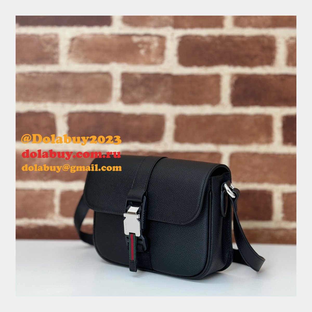 Perfect Luxury Gucci Super 800313 Shoulder Knockoff Black Bag