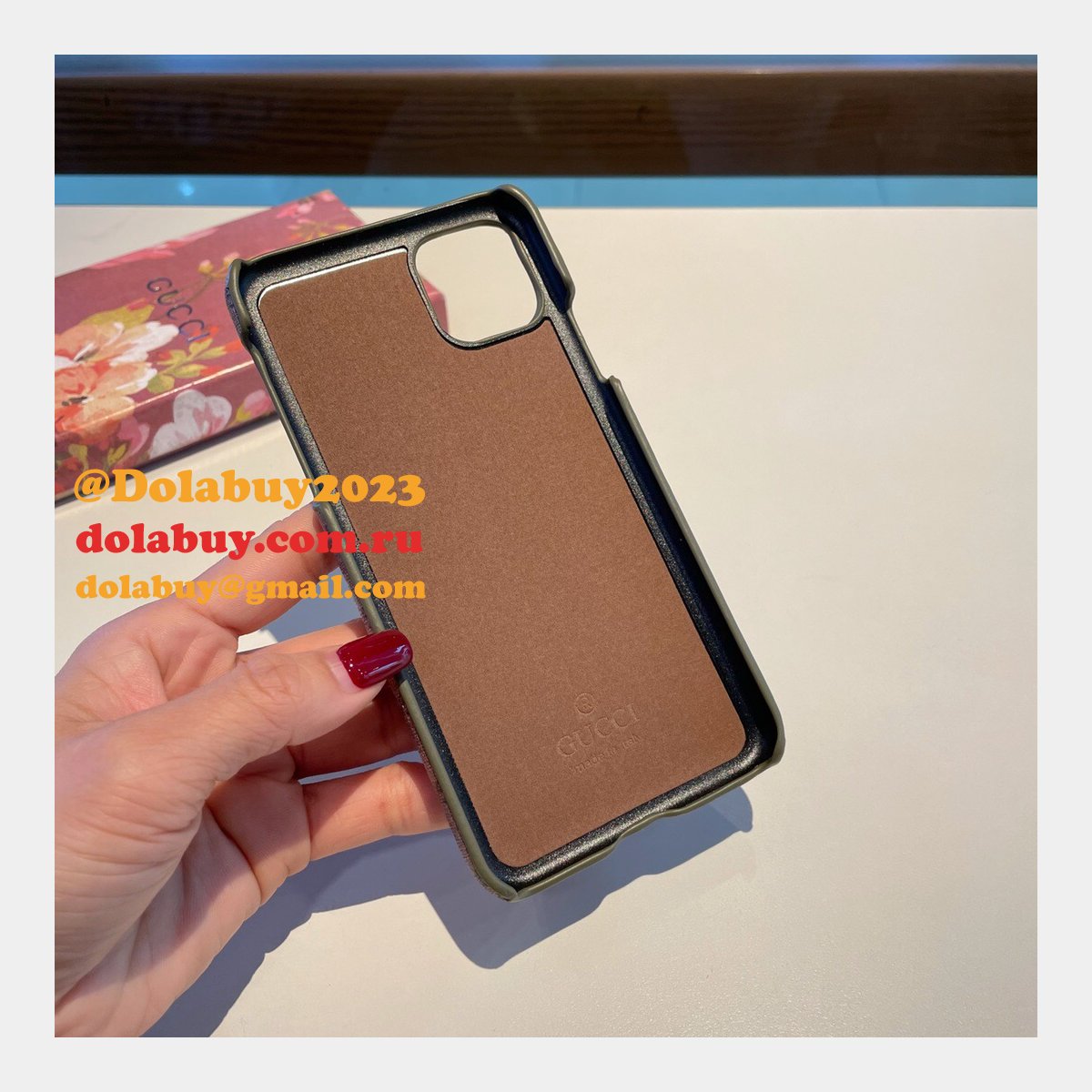 Shop Gucci iPhone Case on Dolabuy China