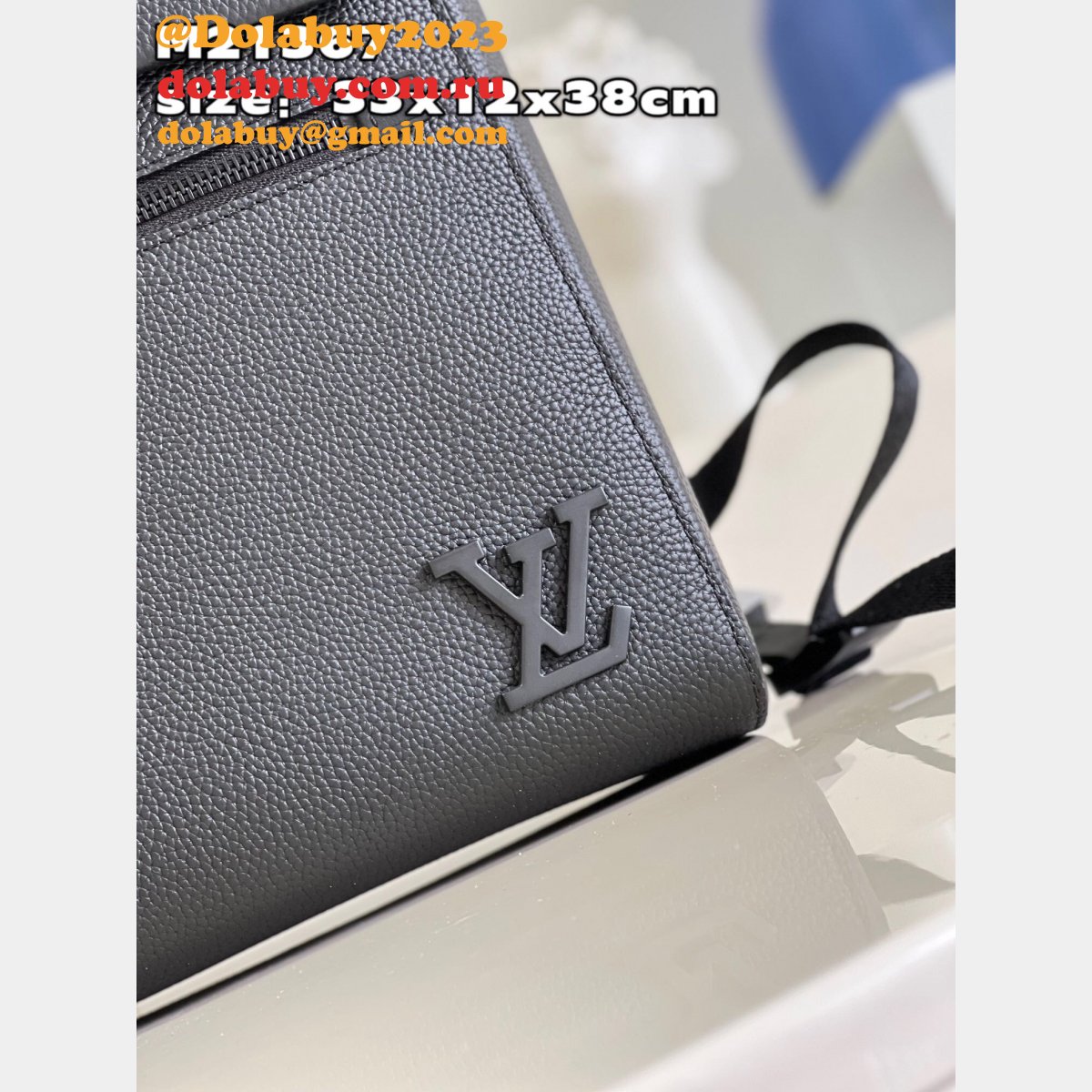 Louis Vuitton Fashion Fastline Backpack LV Aerogram M21367 Flap Bag