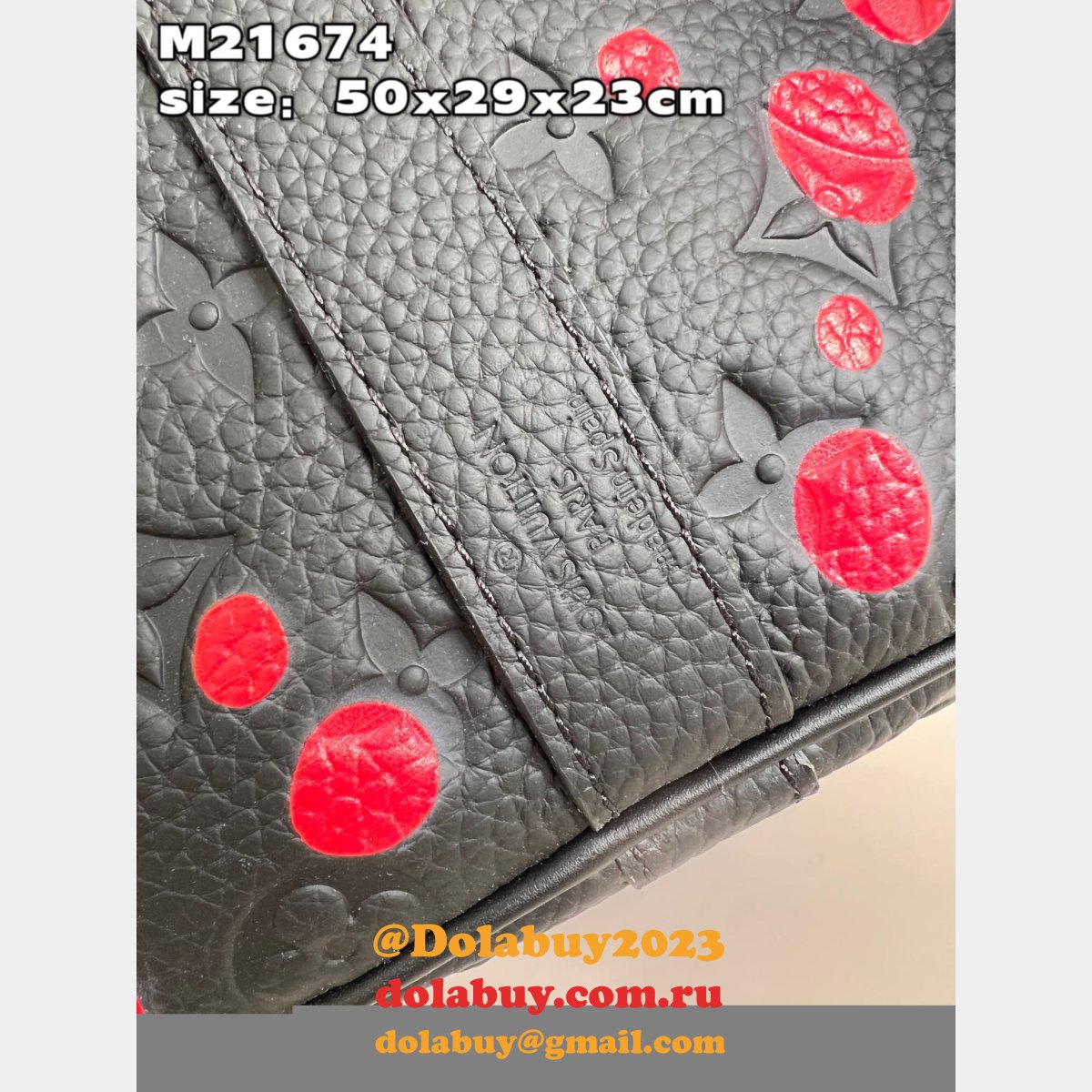 Louis Vuitton Perfect LV x YK Keepall 50 Taurillon Monogram Replica