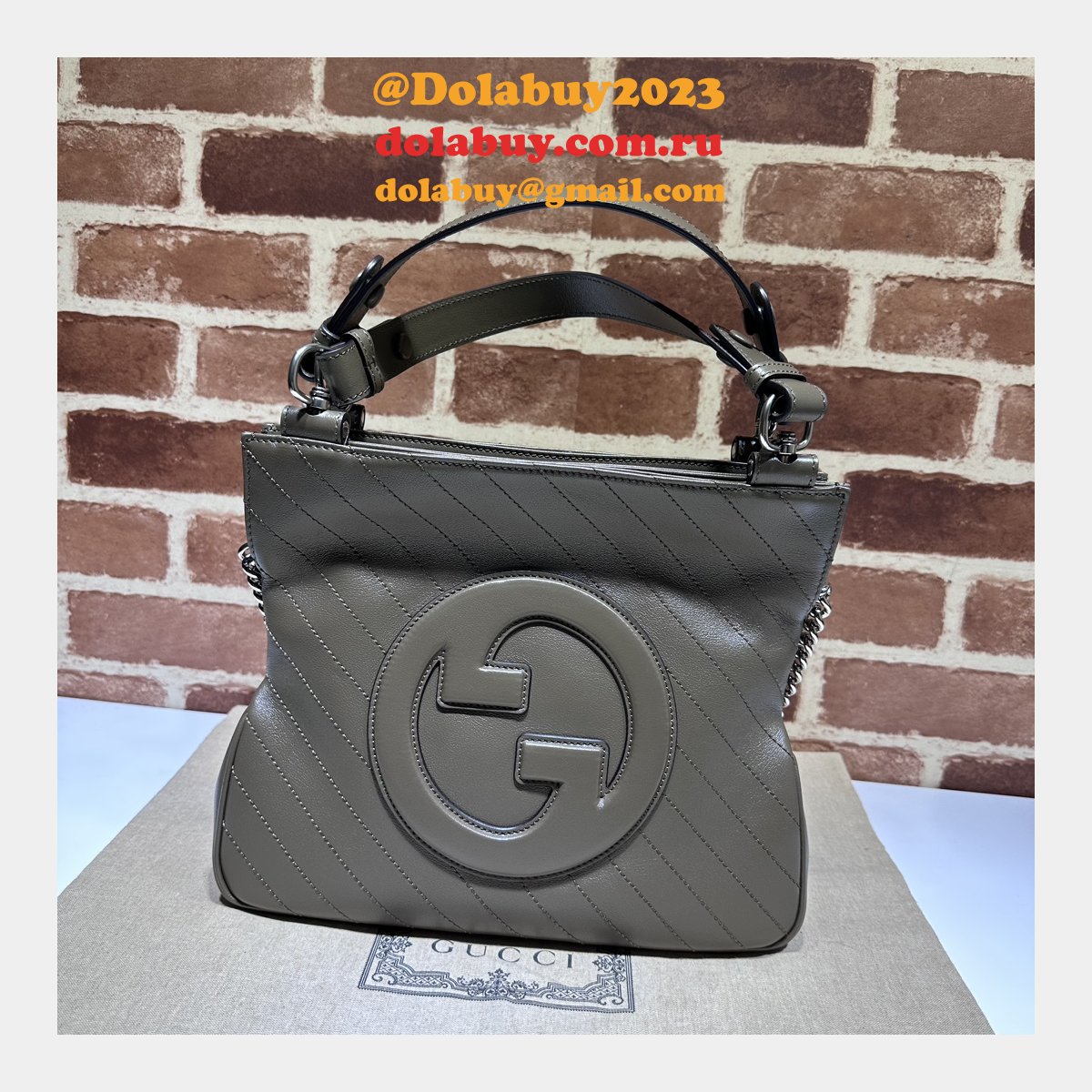 blondie tote designer replica G*u*i 751518 bags store