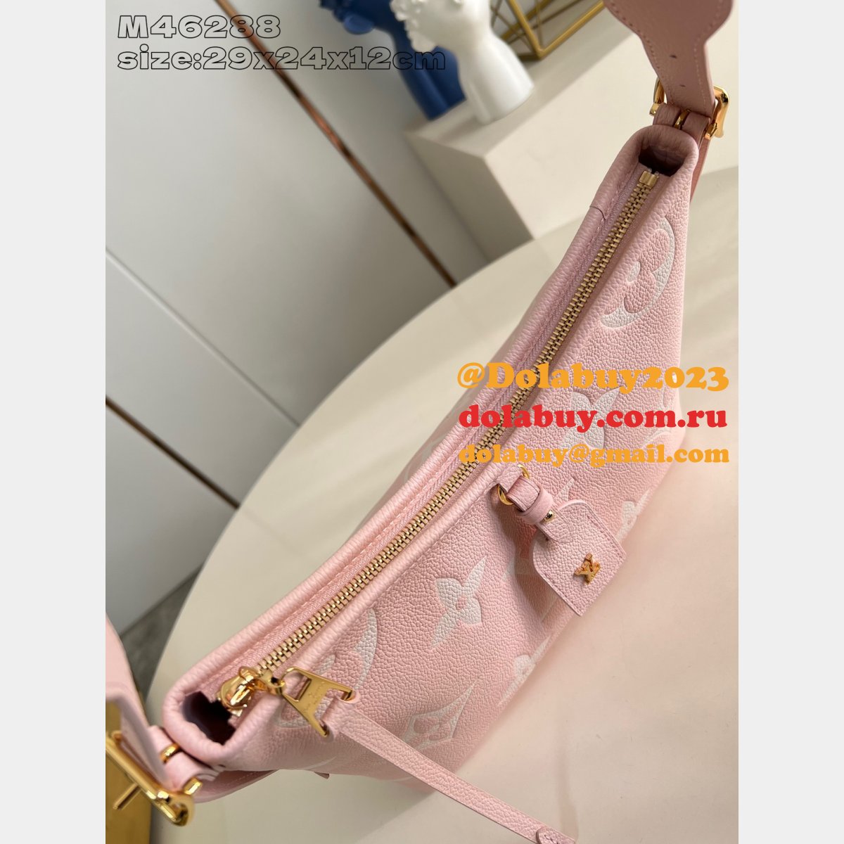 Louis Vuitton Replica CarryAll Top Quality Pink M47082 Bag