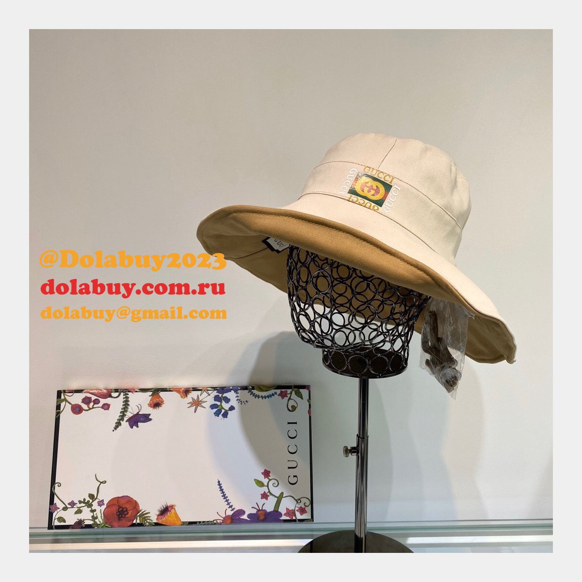 Fake Gucci Wearable on both sides hats