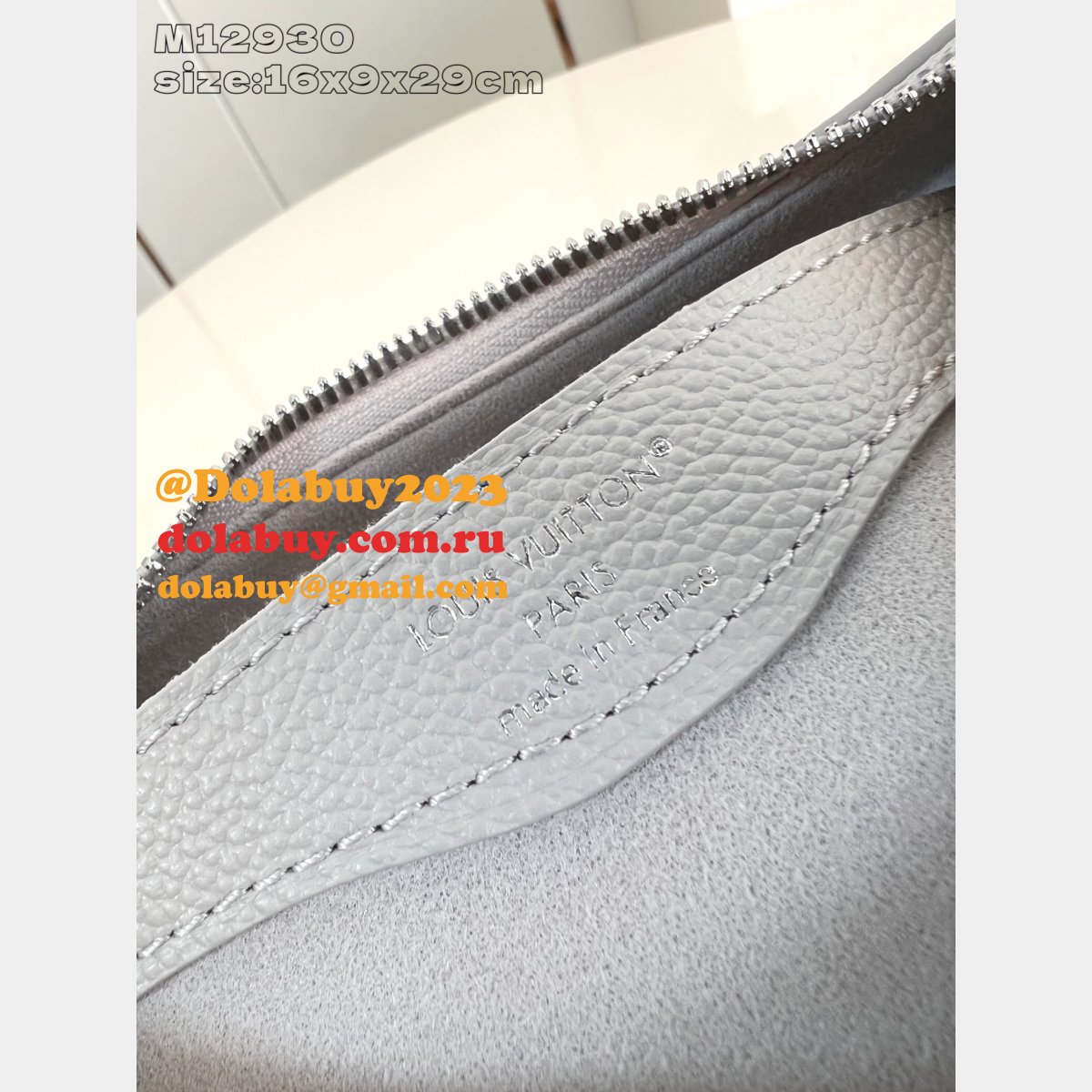 Louis Vuitton Bicolor Monogram Empreinte Boulogne M12930 Bag