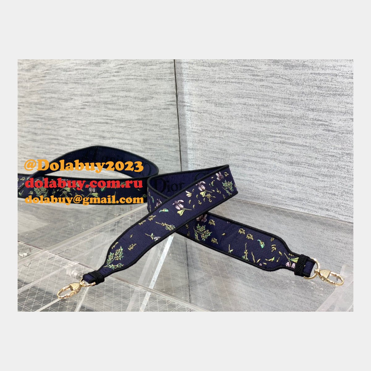 Christian Dior AAA+ Replica Canvas Lady 24CM Tote Bag