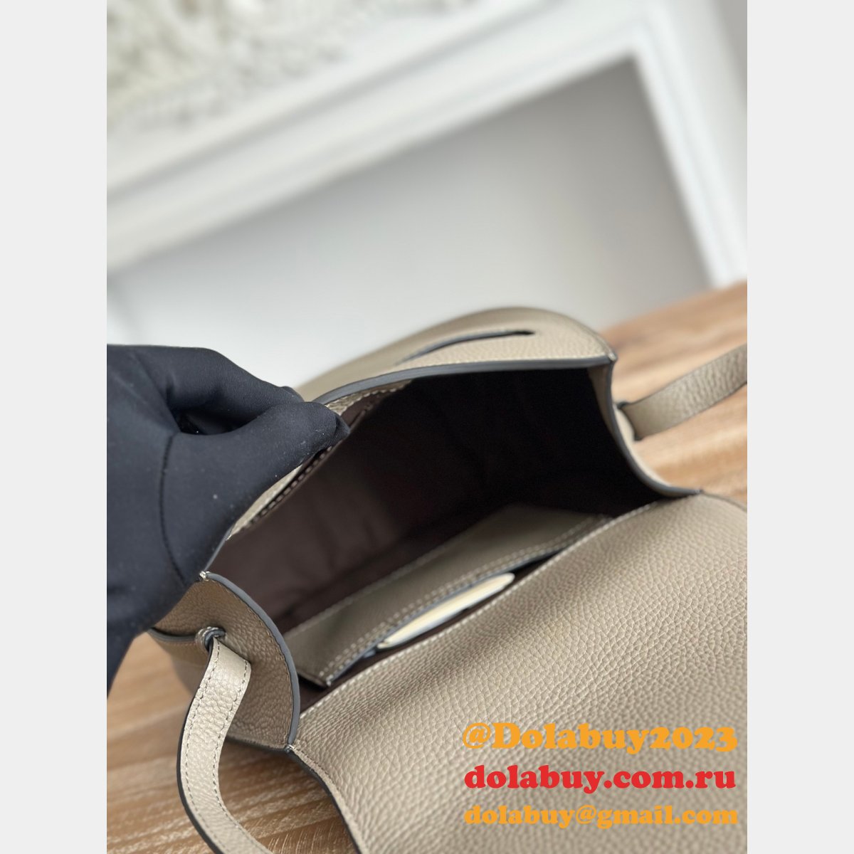 Top Quality Luxury Chloe Marcie Cowhide Handbag