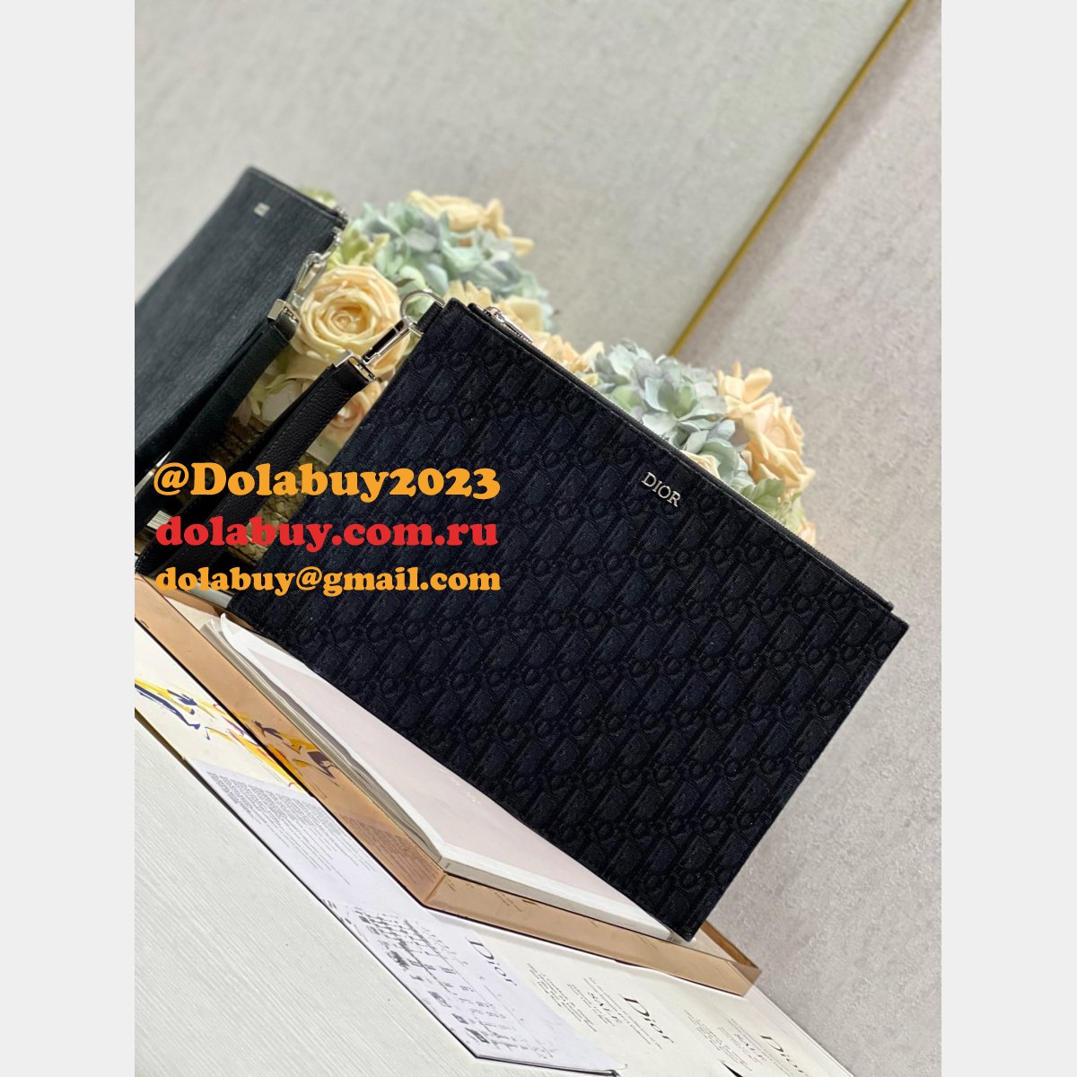 Wholesale AAA Replica Bags A492/A491 Dior Oblique Online Store