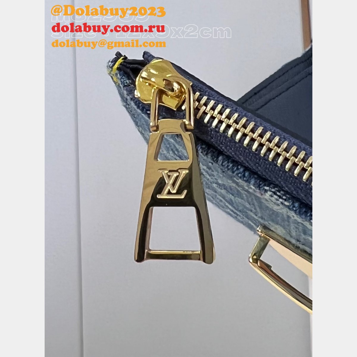 Victorine Wallet Monogram Denim M82959 Replica Louis Vuitton Bag