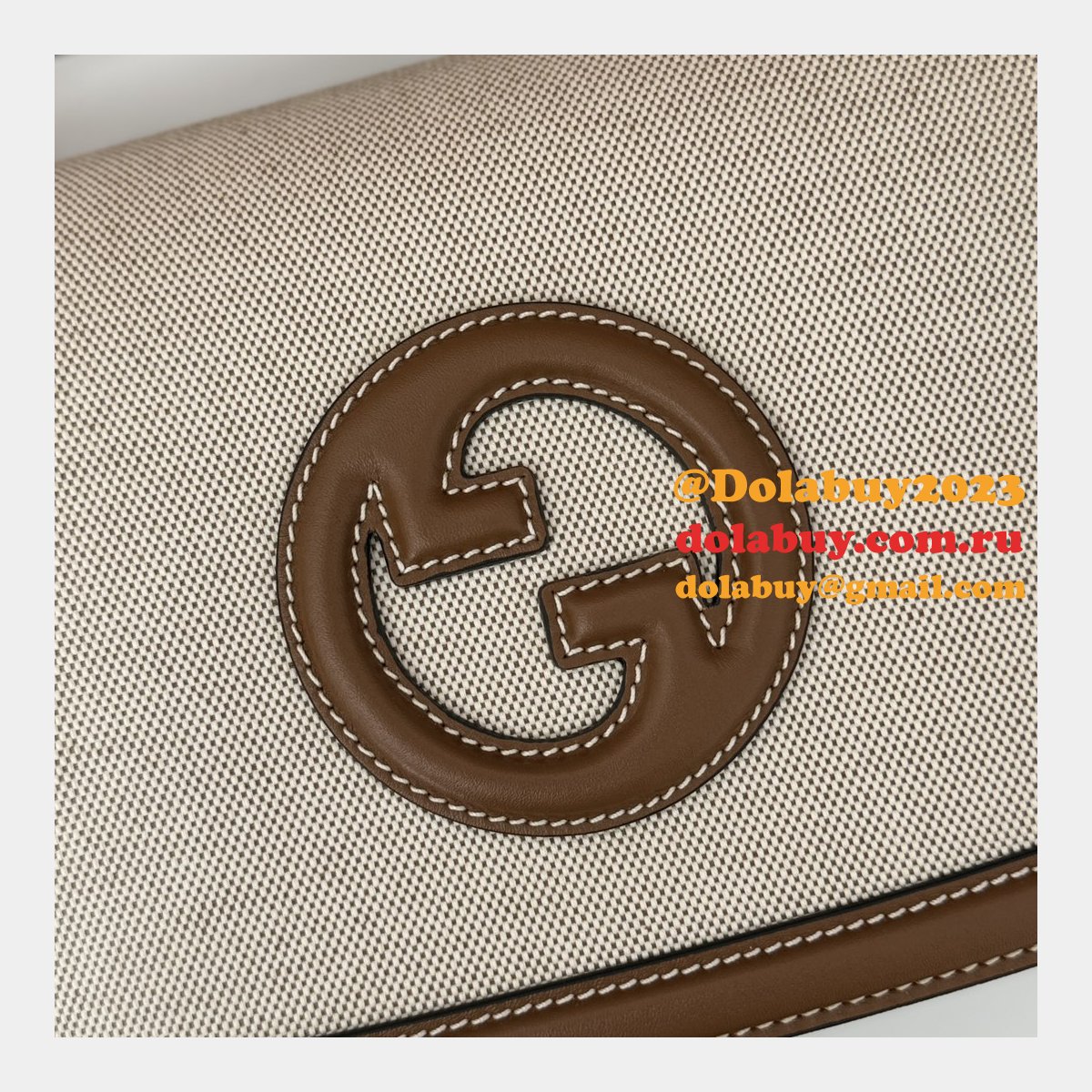 Gucci Designer 7 Star 815716 Blondie Top Handle Copy Bag