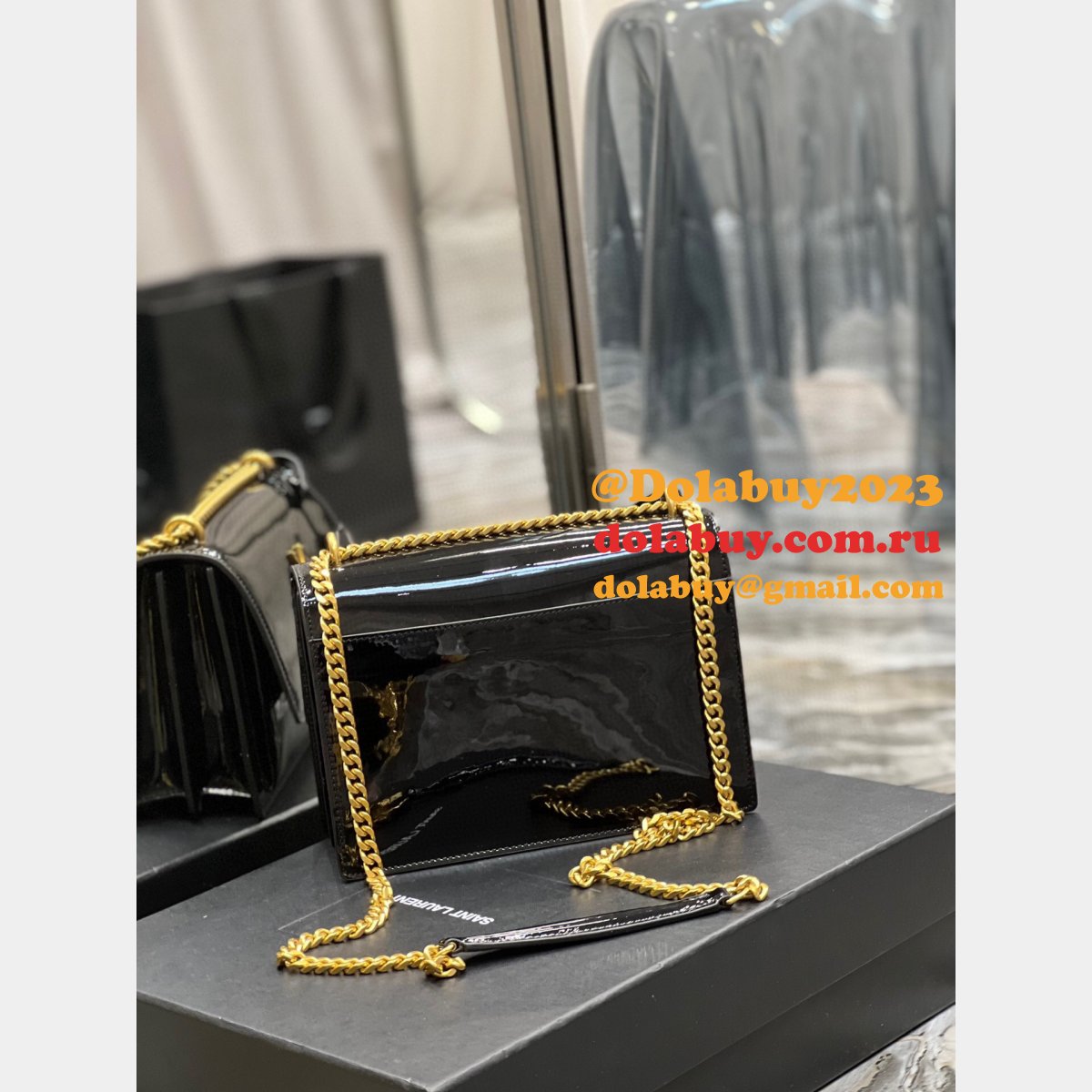 AAA+ YSL Sunset bag Counter Quality Replica bag