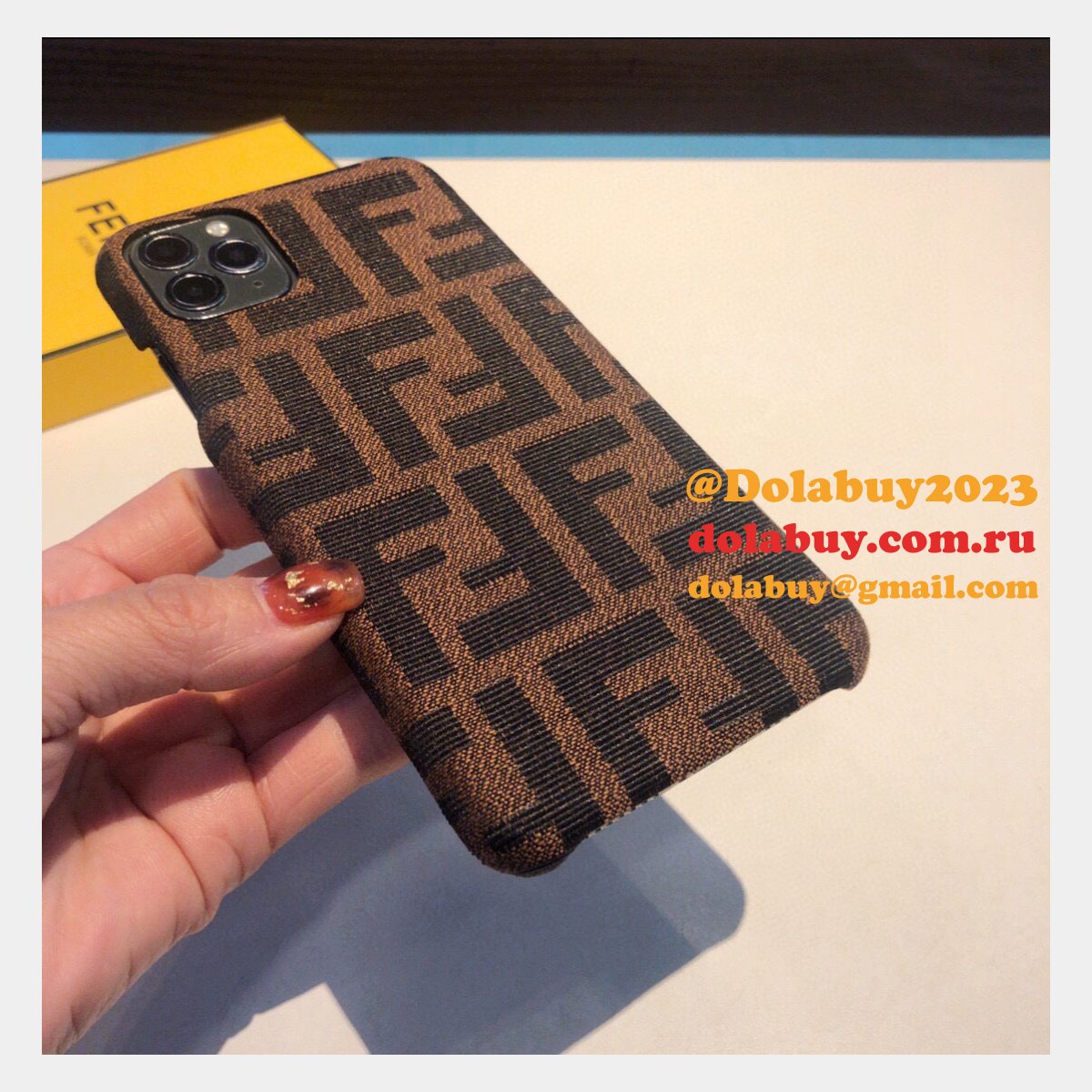Wholesale Fendi iPhone Multicolour flip-cover cases & covers