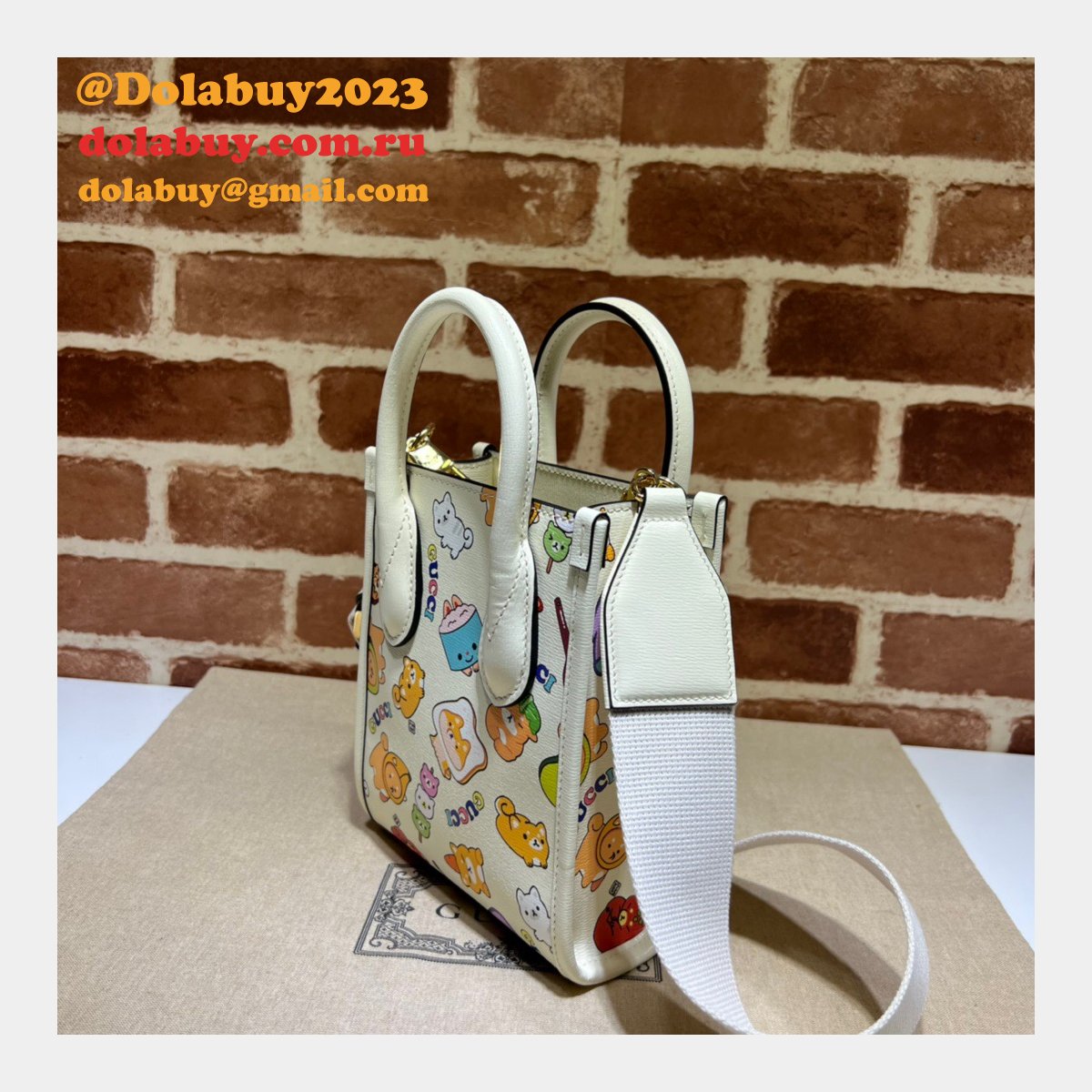 Gucci Jumbo Replica GG Designer 699406 Tote Luxury Bag