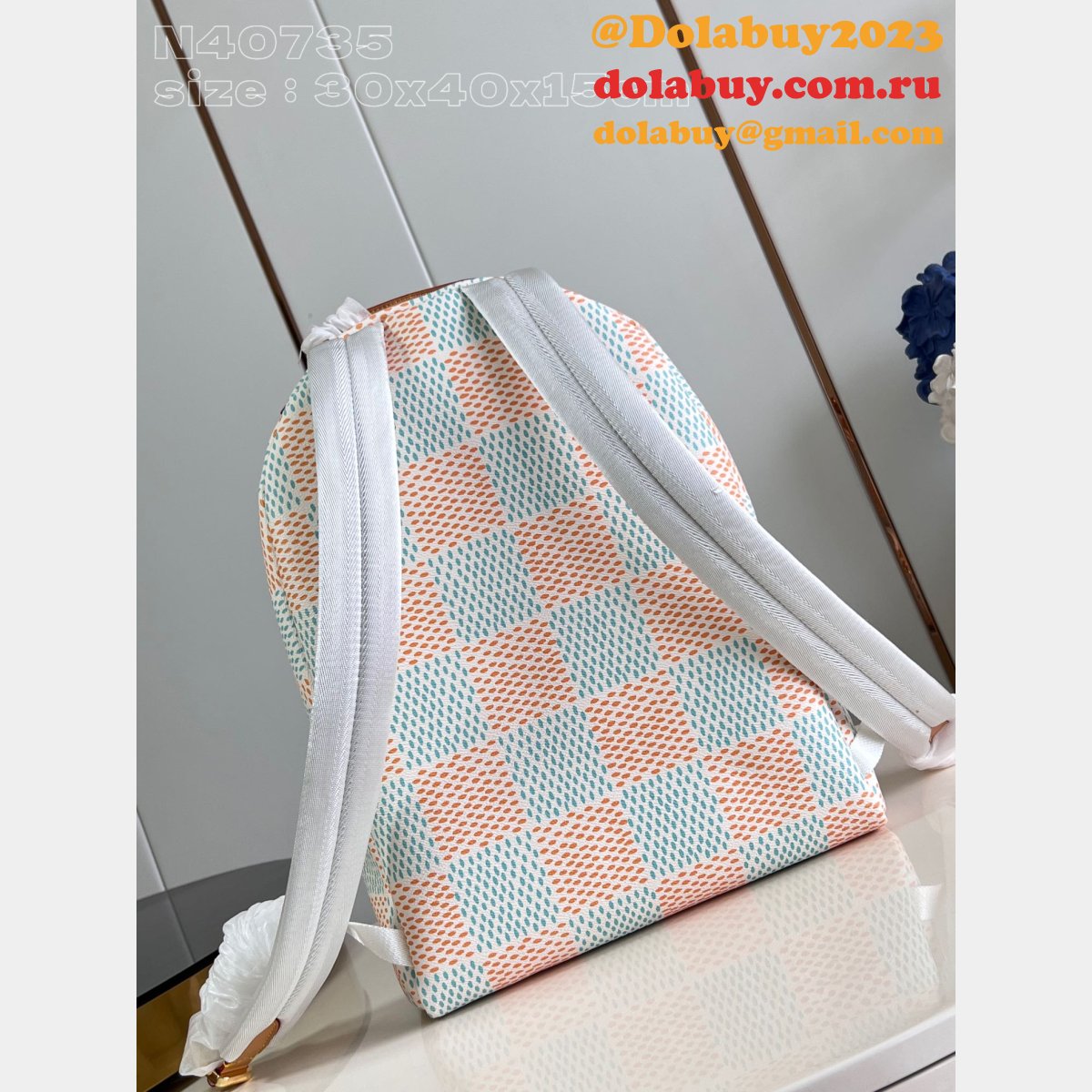 Outlet Louis Vuitton Replica N40735 Backpack Multipocket Damier