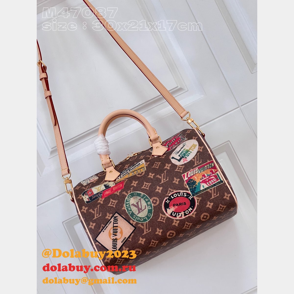 Best Louis Vuitton Replica M47087 Speedy Bandoulière 30 Luxury Bag