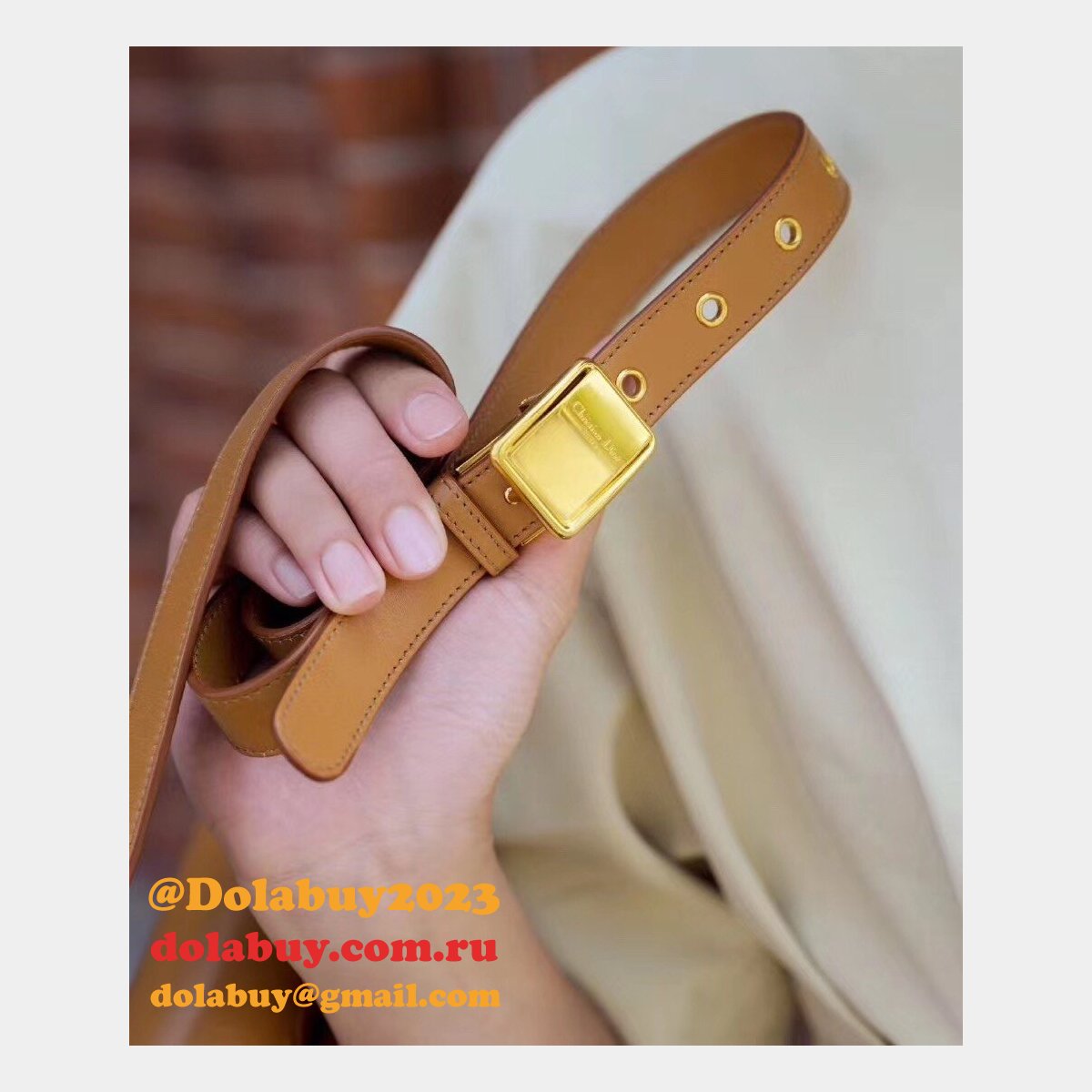 Best 2020 Christian dior bobby CD logo Obligue Brown bag
