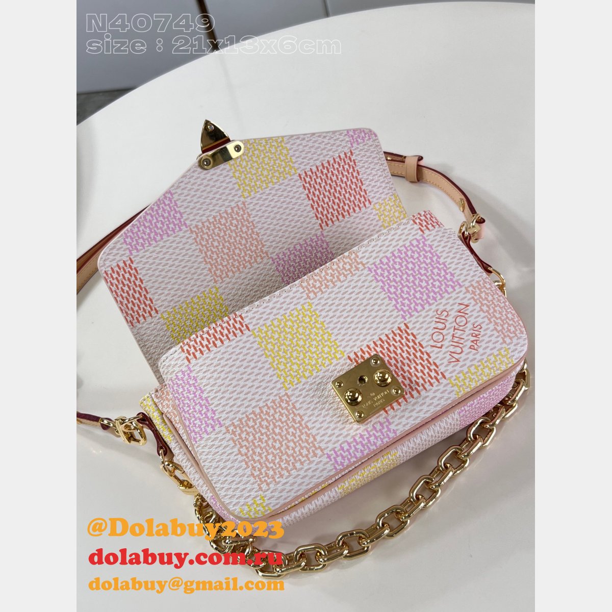 LOUIS VUITTON REPLICA N40749 Pochette Metis East West