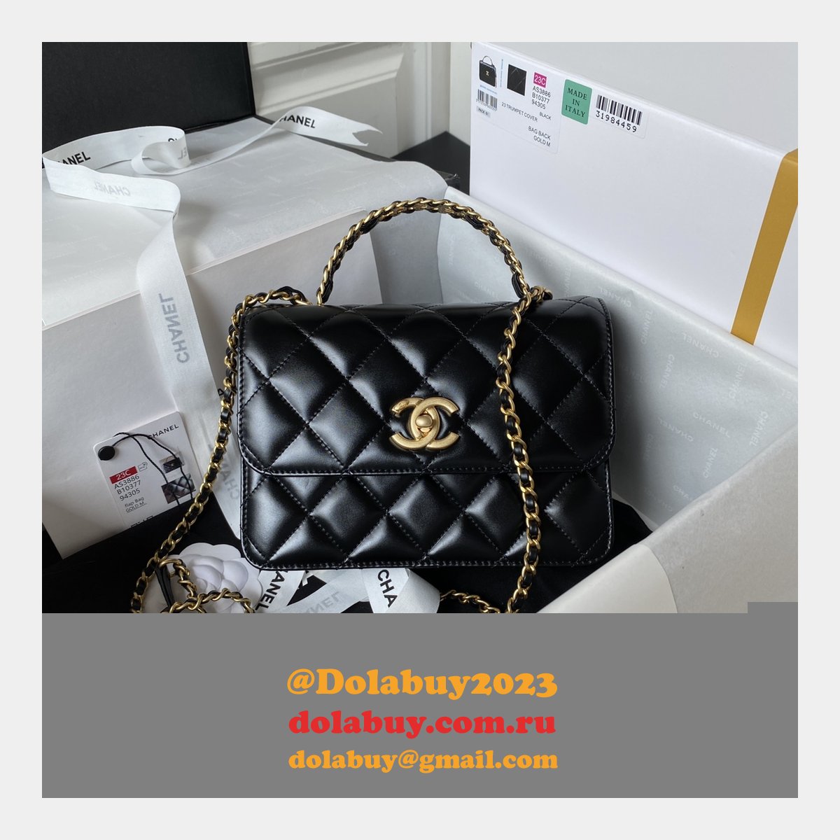 Knockoff 7 Star Flap Bag AS3886 Top Handle Fake 23P