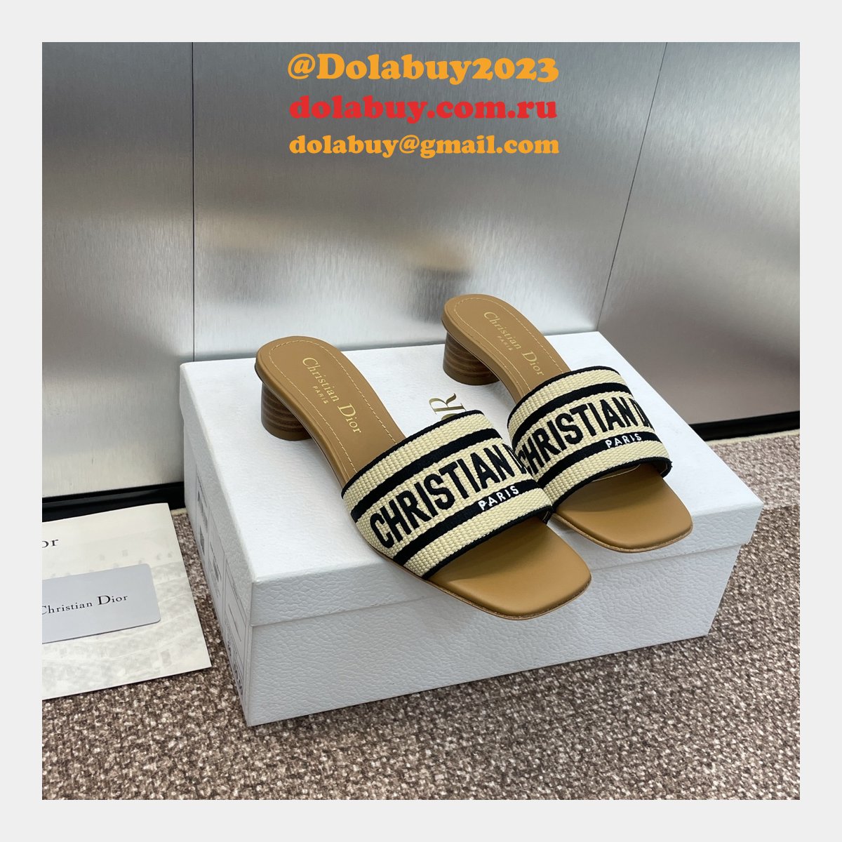 Wholesale Dior Dway Slide 2024 Inspired