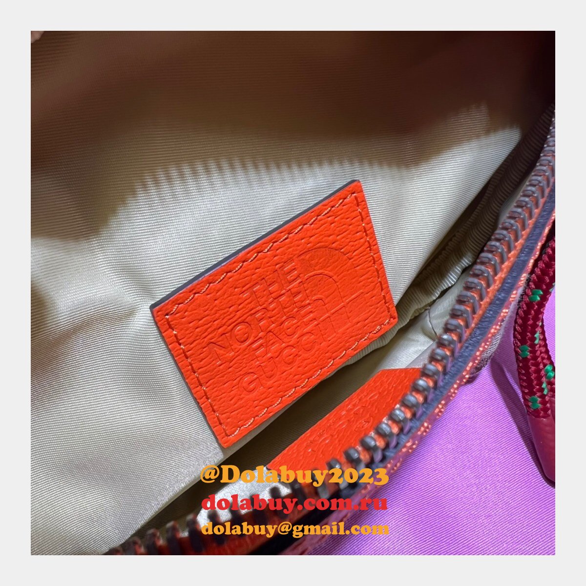 Cheap Replica Gucci 650299 Face X Gucci Belt Bag
